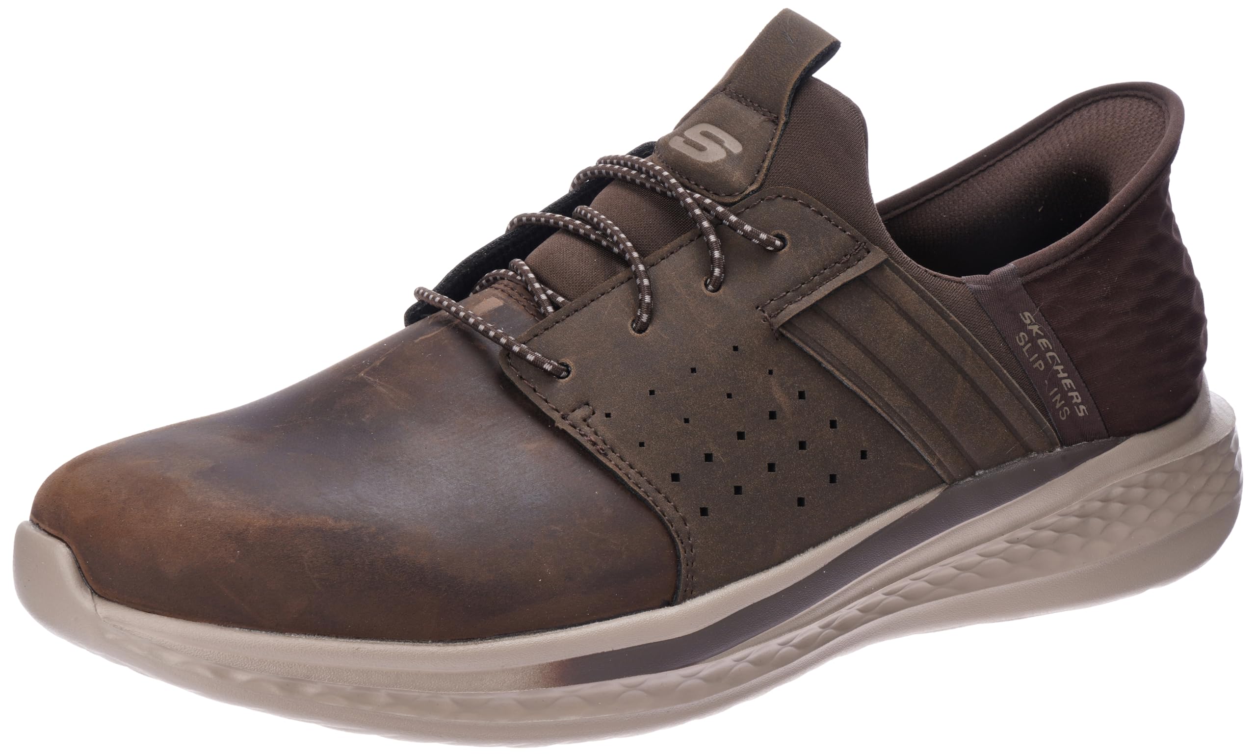 Skechers SLADE، کفش مردانه، سایز ۴۵ (EU)، رنگ کاکائویی