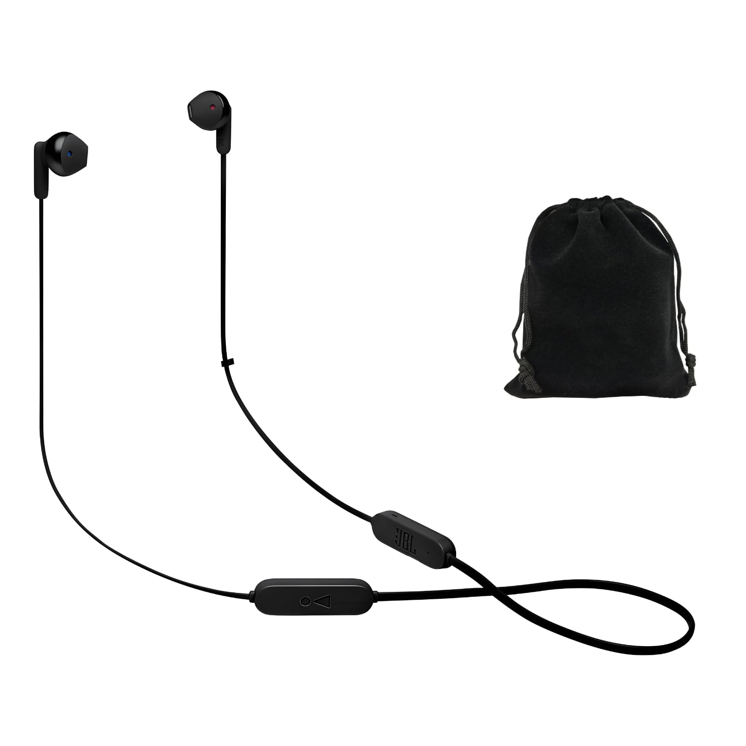 هدفون بلوتوثی بی‌سیم JBL Tune 215BT - زندگی باتری 16 ساعته، صدای بیس خالص، اتصال چند نقطه‌ای، پشتیبانی از دستیار صوتی، بدون گره، گوش‌بندی کامفورت-فیت، شامل کیسه