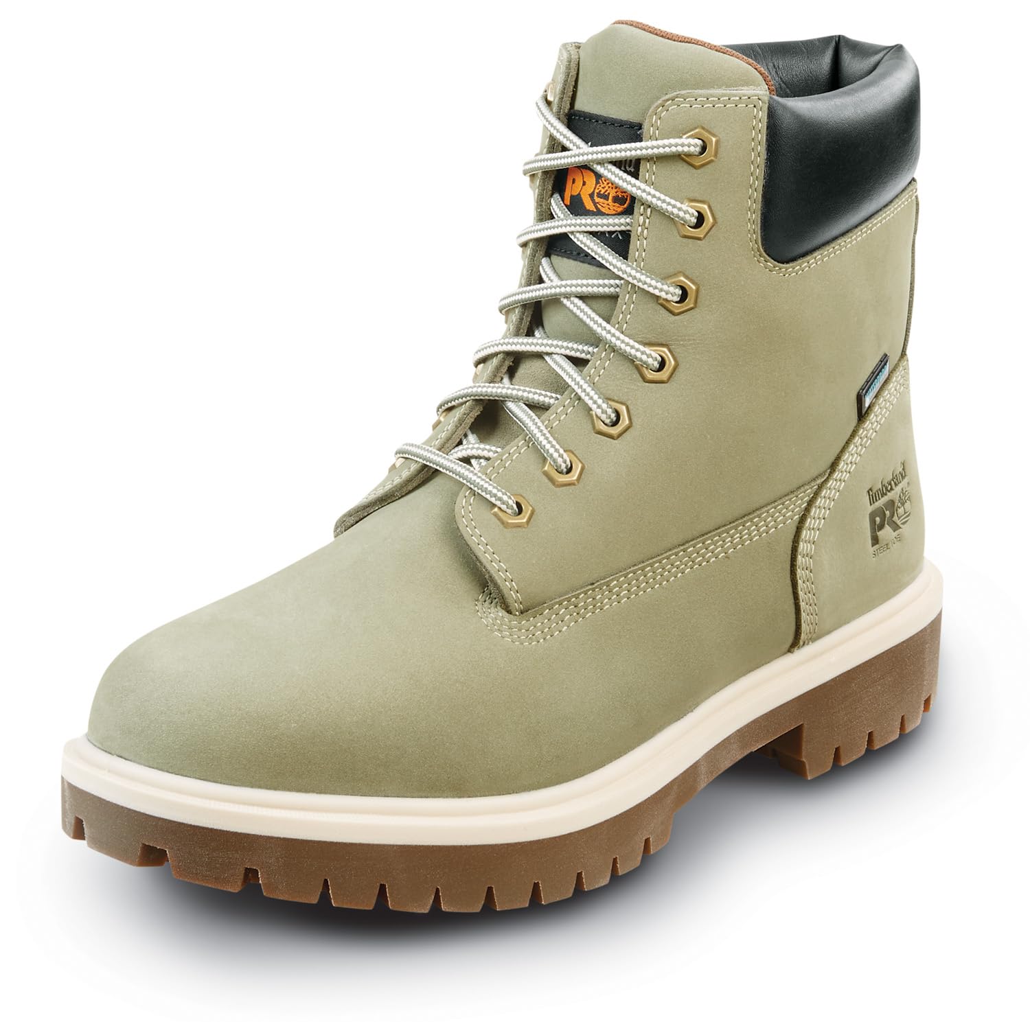 کف شغلی ضد آب و گرم کارگاهی آقایان Timberland PRO Direct Attach 6 Inch Steel Safety Toe Water محافظ انگشت پا ایمنی استیل 43.5 EU با پوسیدگی عمیق سبز