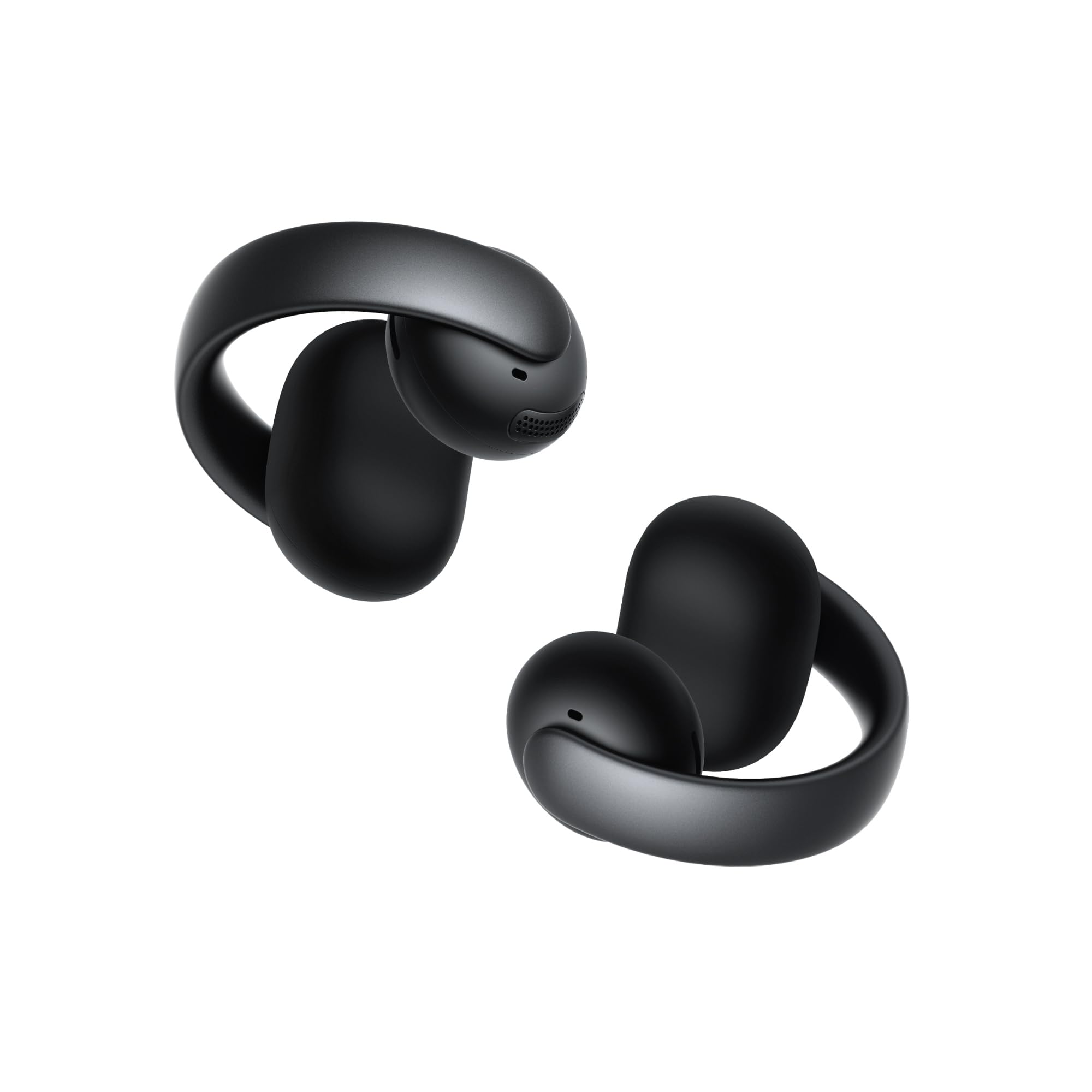 هدفون‌های اوپن-ایرEARBUDS، هدفون کلیپ-ON، راحتی سازگار، تماس‌های واضح با 4 میکروفون و هوش مصنوعی، تنظیم پایدار، درایور‌های 12 میلیمتری برای بیس قدرتمند، Hi-RES، طراحی اوپن-RING سیاه