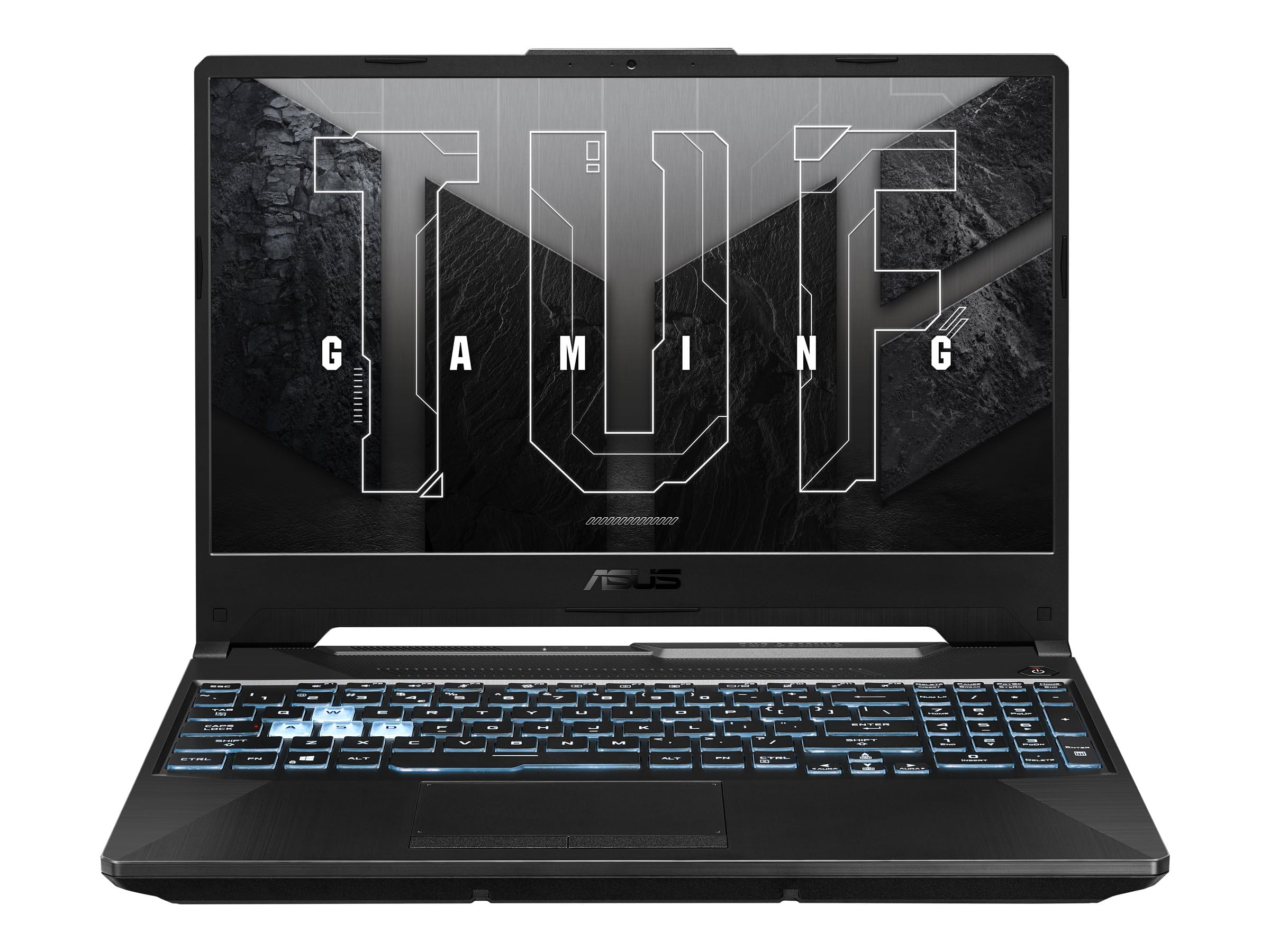 لپ تاپ ASUS TUF FA506NFR-HN007W / AMD Ryzen 7-7435HS / 8GB رم / 512GB حافظه اس اس دی / Nvidia RTX 2050 4GB / صفحه نمایش 15.6 اینچ FHD 144Hz / ویندوز ۱۱ / رنگ مشکی گرافیتی / صفحه کلید با نور پس زمینه En-Ar RGB [90NR0JU7-M000R0]