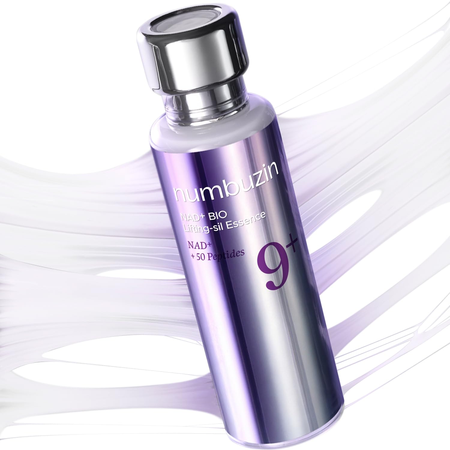 اسانس شماره ۹ | NAD+ BIO Lifting-sil Essence | لیفتینگ، تقویت، چین و چروک، خطوط ریز، انعطاف | پپتیدها، NAD+ | سرم برای پوست پیر، خسته | ۱.۶۹ اونس