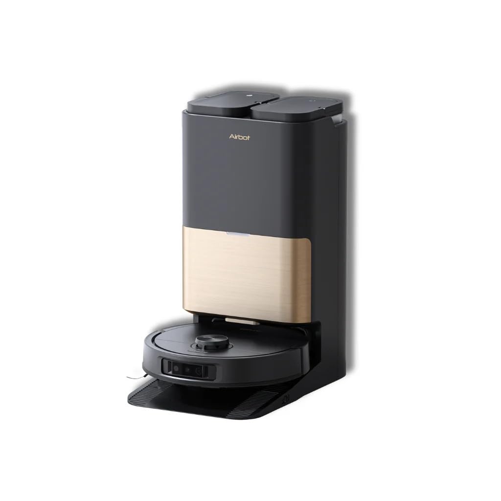 مکنده‌ی روباتیک Airbot X40 Ultra با توان مکش 17000 پاسکال و قابلیت تمیزکننده با مسواک، دارای قابلیت هوشمند برای جلوگیری از موانع، با سیستم هوش مصنوعی پیشرفته AirGPT، هدایت دقیق، قابلیت جلوگیری از گره خوردگی خودکار، شستشوی مسواک و تانک شارژ طلا