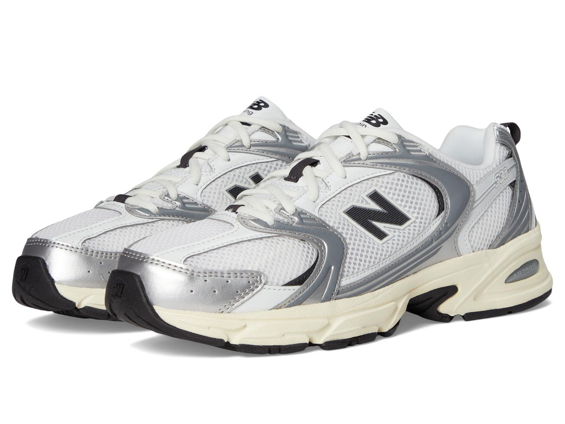 کفش ورزشی یونی‌سکس New Balance 530 سایز ۴۵.۵ اوروپا رنگ خاکستری/مشکی