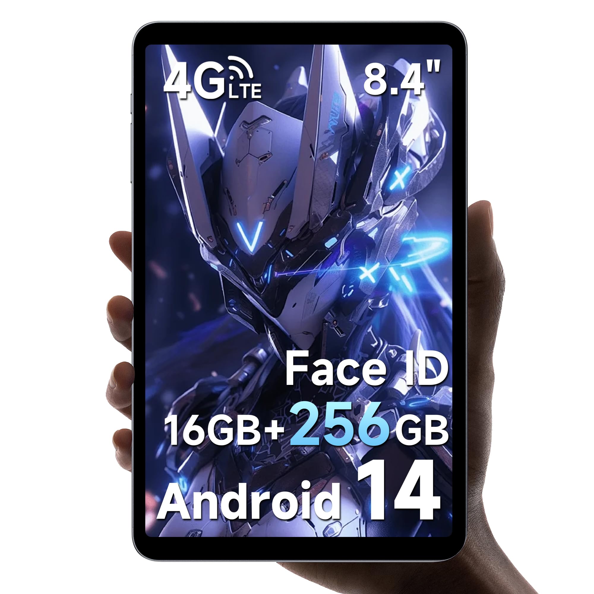 تبلت ALLDOCUBE اندروید 14، تبلت گیمینگ 8.4 اینچی G99 iPlay 60 Mini Pro با 2 اسپیکر، 16GB RAM 256GB ROM، تبلت FHD 1920x1200، Widevine L1، 6050mAh، 5MP/13MP، 4G LTE، ژیروسکوپ 6 محوره