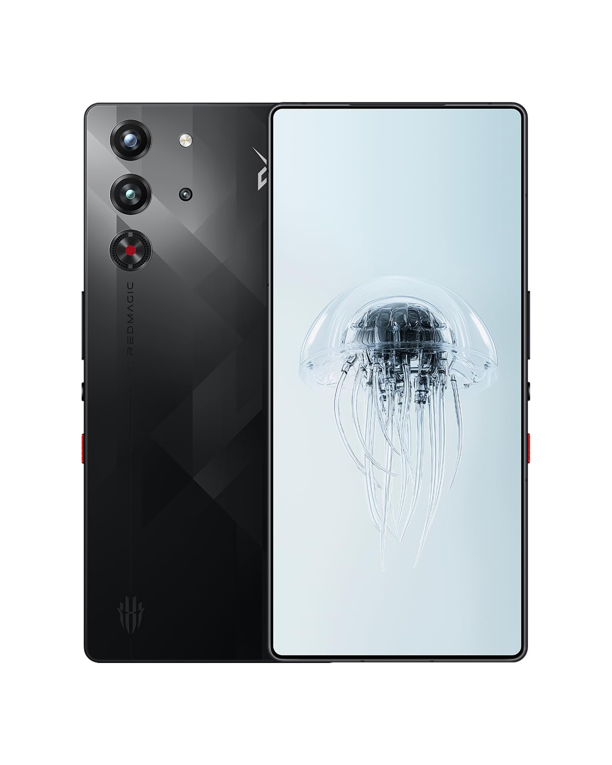 گوشی REDMAGIC 10 Pro با صفحه نمایش 144Hz، گیمینگ، اندروید 5G، 12 گیگابایت رم + 256 گیگابایت حافظه داخلی، اسنپدراگون 8 الیت، صفحه نمایش 1.5K آمولد 6.85 اینچ، FHD+، دوربین 50 مگاپیکسل، دو سیم کارته، گوشی همراه آنلاک شده سیاه
