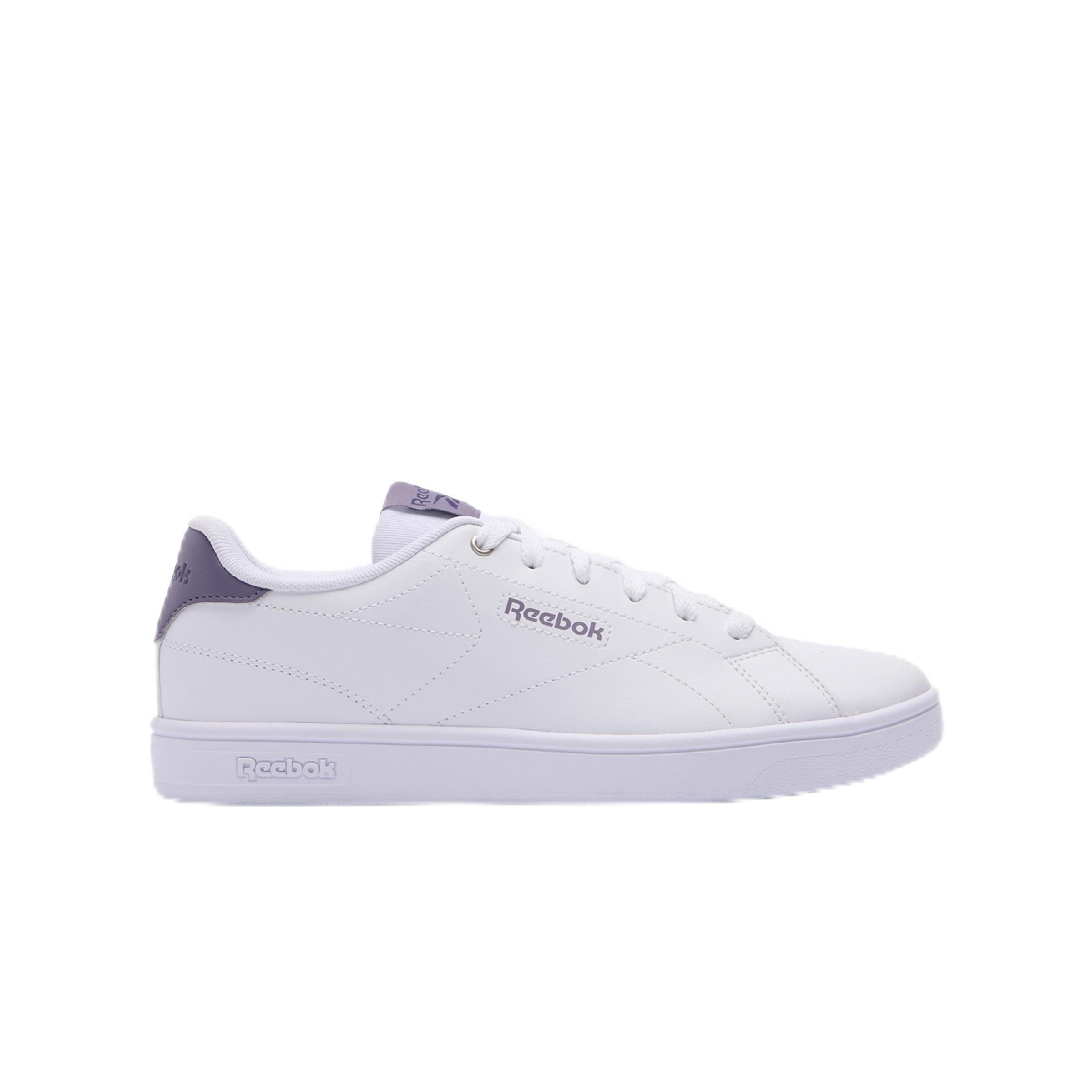 کفش زنانه Reebok Court Clean سایز 37 اروپا رنگ سفید/سفید/بنفش
