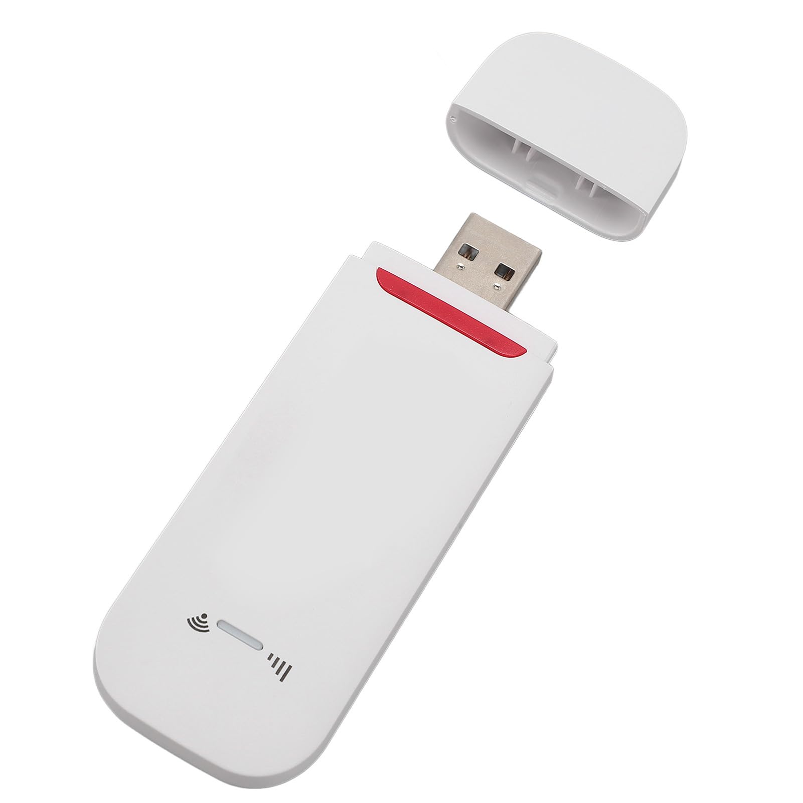 روتر قابل حمل 4G Cryfokt، مودم USB 4G LTE با پشتیبانی از سرعت 500 مگابیت بر ثانیه برای 10 کاربر با شیار کارت SIM برای جمع آوری خانوادگی