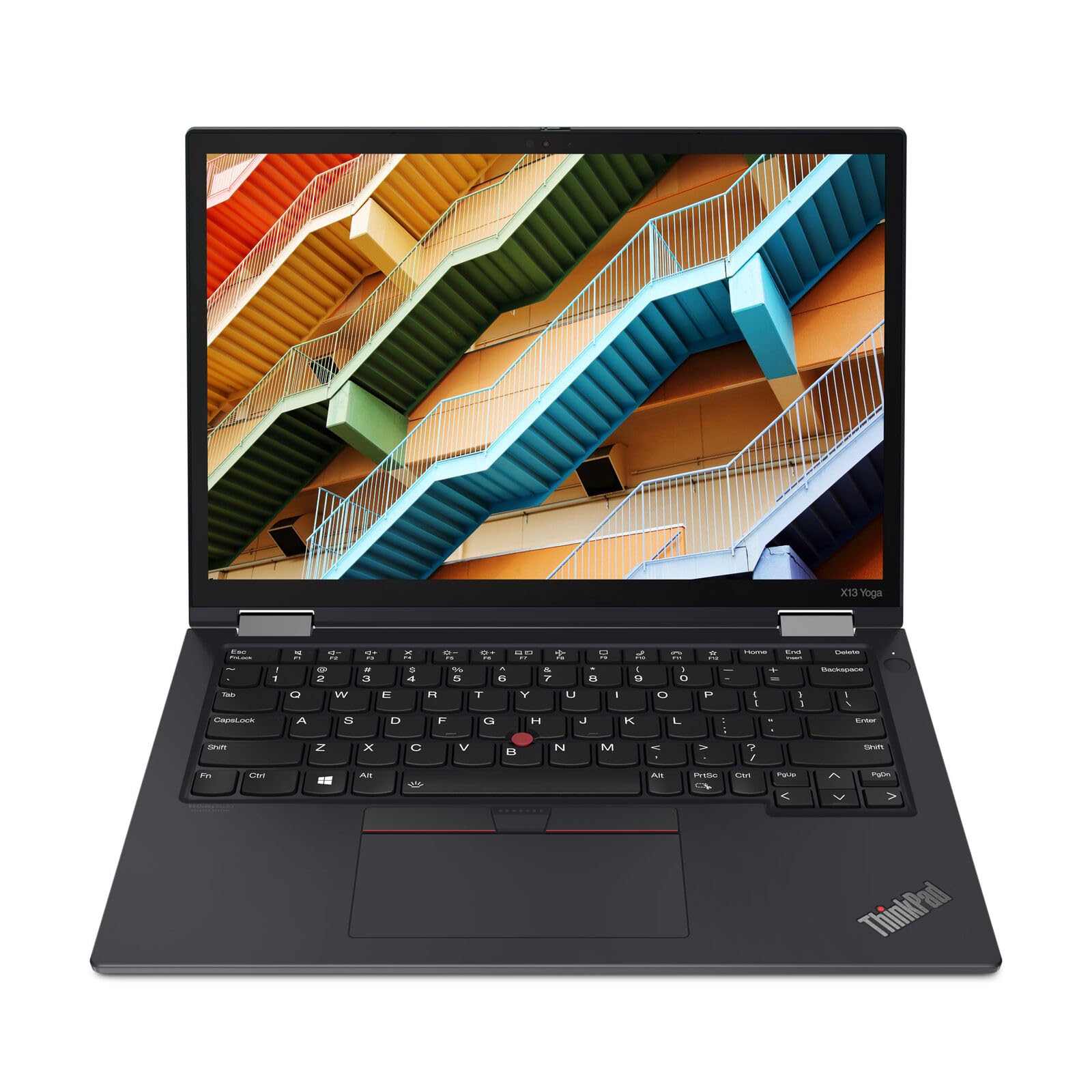 لنووو (بازسازی شده) لپ تاپ ۲ در ۱ ThinkPad X13 Yoga با صفحه نمایش لمسی ۱۳.۳ اینچی، پردازنده Intel Core i5-1185G7 vPro، ۸GB RAM، ۲۵۶GB SSD، اینترنت پرسرعت 4G LTE، قلم دیجیتال، و ویندوز ۱۱ پرو ۱۶GB RAM | ۱۲۸GB SSD PCIe Intel Core i7-1165G7