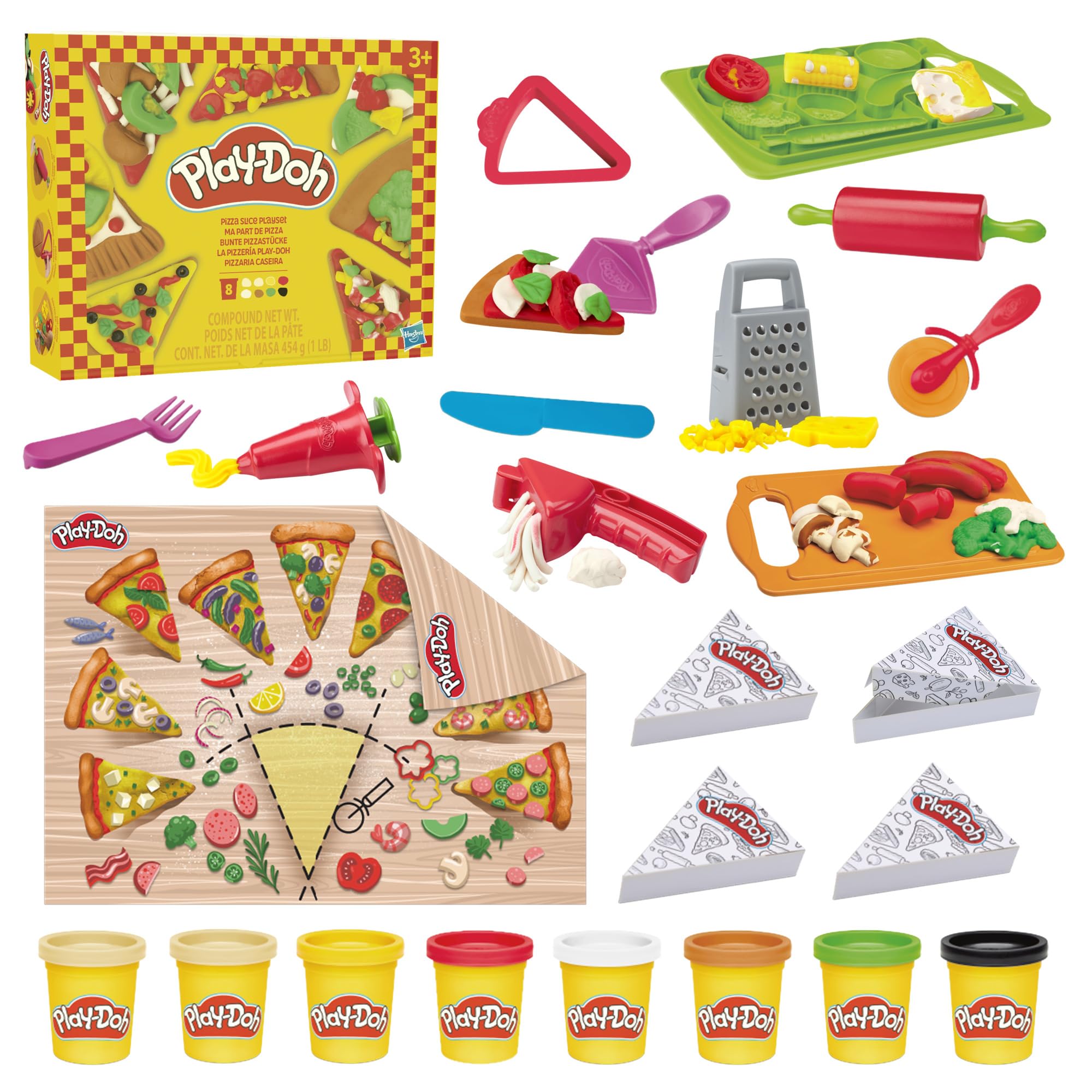 مجموعه بازی برش پیتزا Play-Doh PD