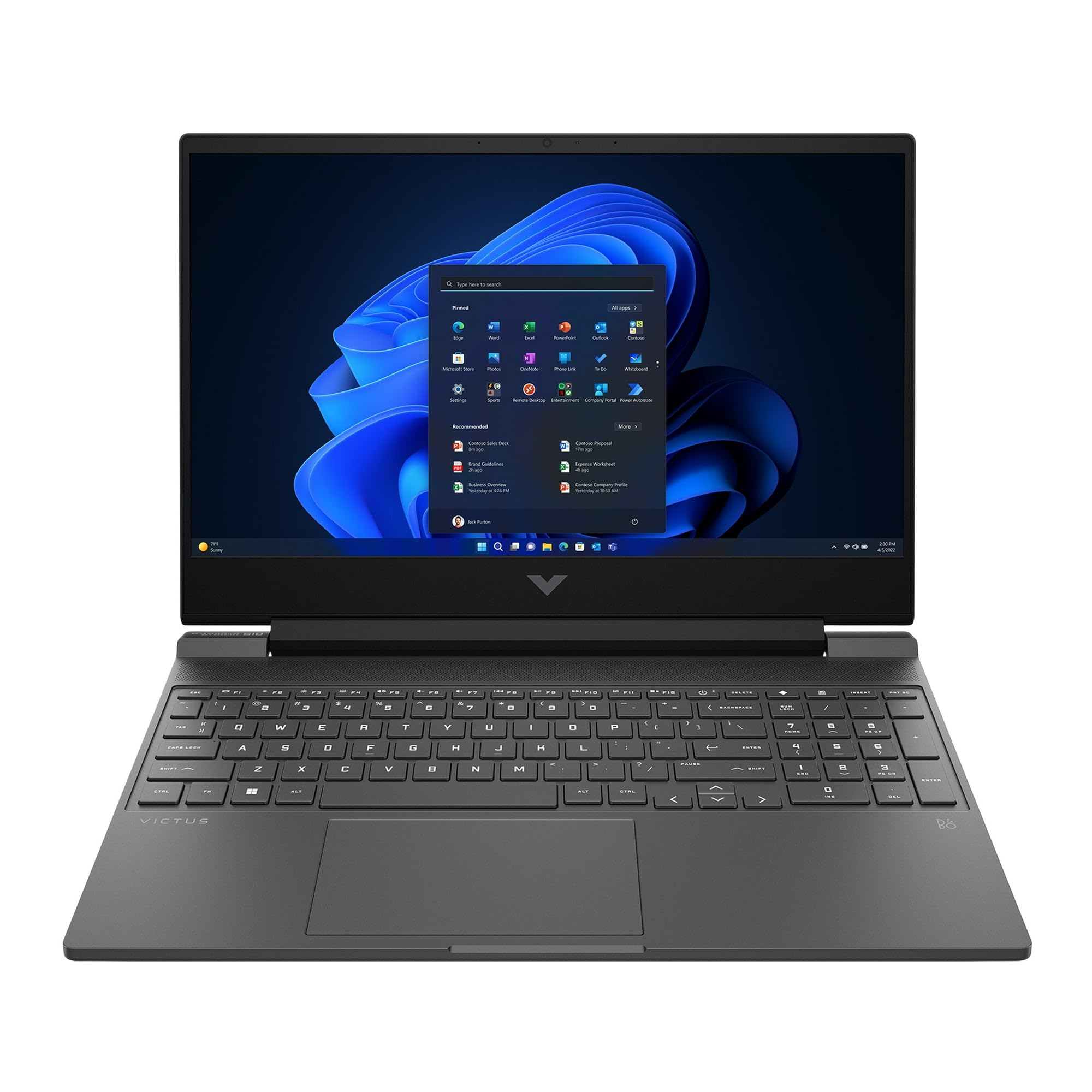 لپ تاپ بازی HP Victus 15-FA، 2024، 15.6 اینچ 1920 در 1080 144Hz، Intel 8-Core i5-13420H، NVIDIA RTX 4050 با 6GB، 16GB DDR4، 1TB SSD، ویندوز ۱۱ Pro، صفحه کلید پشتیبانی از نور پس زمینه، Wi-Fi6، دوربین ۷۲۰p، نقره‌ای میکا (به‌روزرسانی) ویندوز ۱۱ Pro ۱۶GB RAM / ۱TB SSD