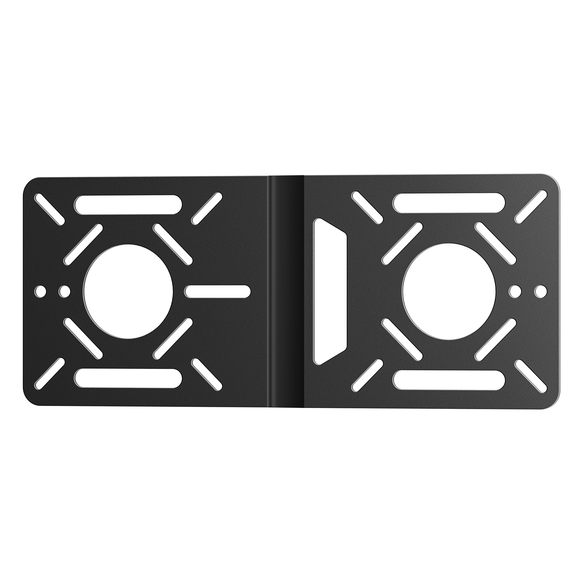 پچ و مهر نصب Fasgear برای مونتاژ کامپیوتر Mini PC با سوراخ‌های 100x100 میلی‌متر و 75x75 میلی‌متر | کیت تبدیل بازوی مانیتور نگهدارنده سازگار با الگوی VESA برای آداپتور پلاک تمدید اینتل NUC (مشکی)