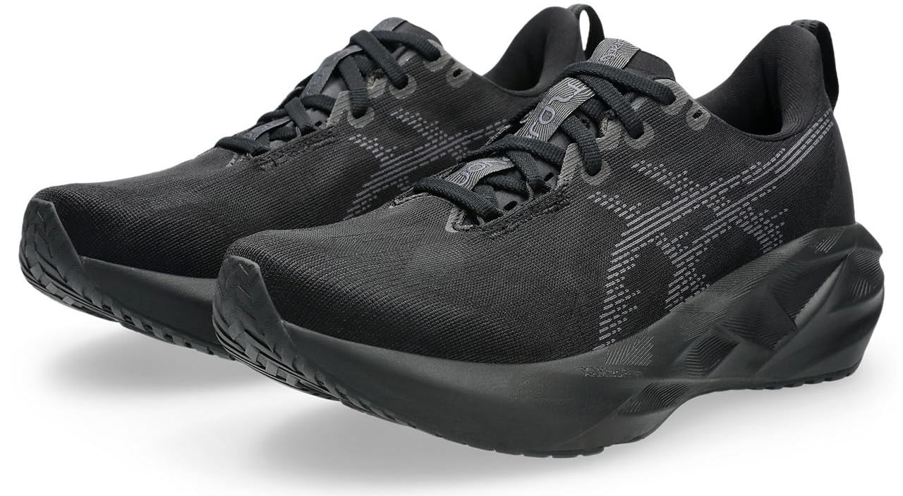 کفش ورزشی زنانه ASICS NOVABLAST 5 سایز 39 اروپا مشکی/خاکستری