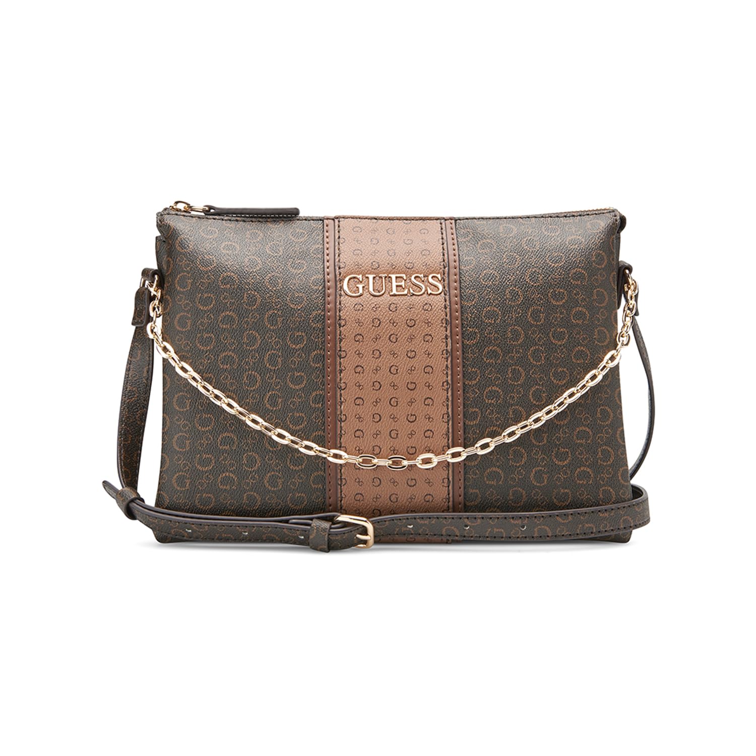 کیف دستی زنانه GUESS Suma Crossbody اندازه یک عدد طبیعی چندرنگ