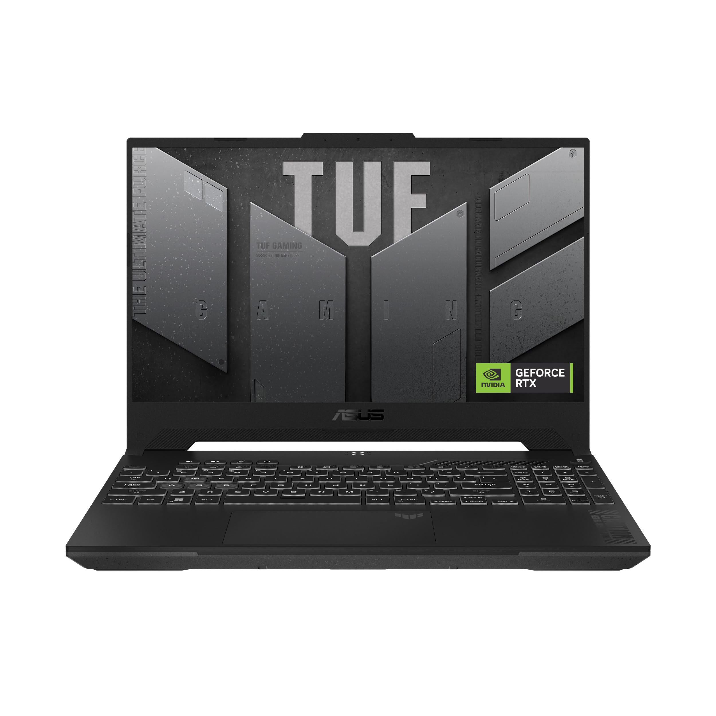 لپ تاپ بازی ASUS TUF A15 FA507NVR-LP007W، AMD Ryzen™ 7 7435HS، NVIDIA® GeForce RTX™ 4060 8GB GDDR6، DDR5 16GB، SSD 512GB، پنل IPS، ویندوز هوم، رنگ خاکستری Jaeger