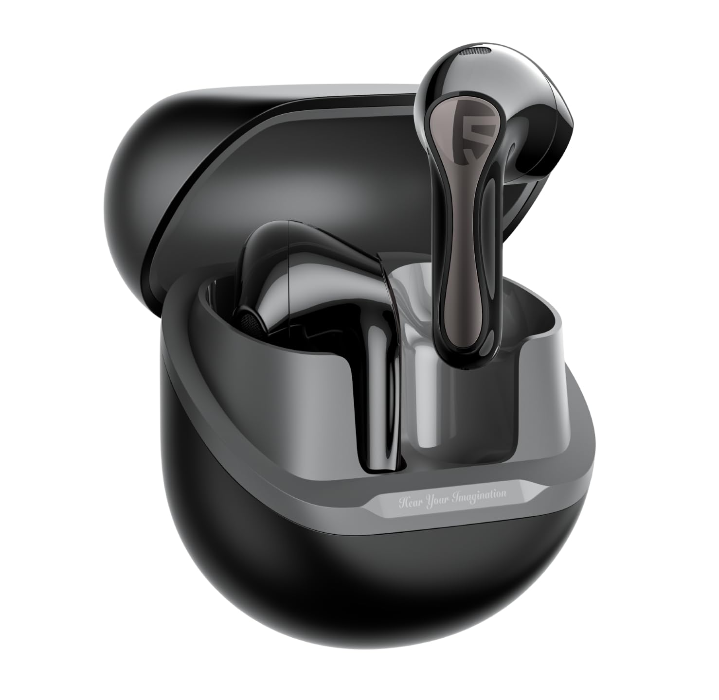 هدفون بی‌سیم SOUNDPEATS Air5 Lite با صدای Hi-Res، بلوتوث 5.4، درایورهای 13 میلیمتری، کدک LDAC، هدفون لغو نویز برای تماس‌ها، صدای استریو، 30 ساعت مداومت، کنترل اپلیکیشن، شارژ سریع رنگ مشکى