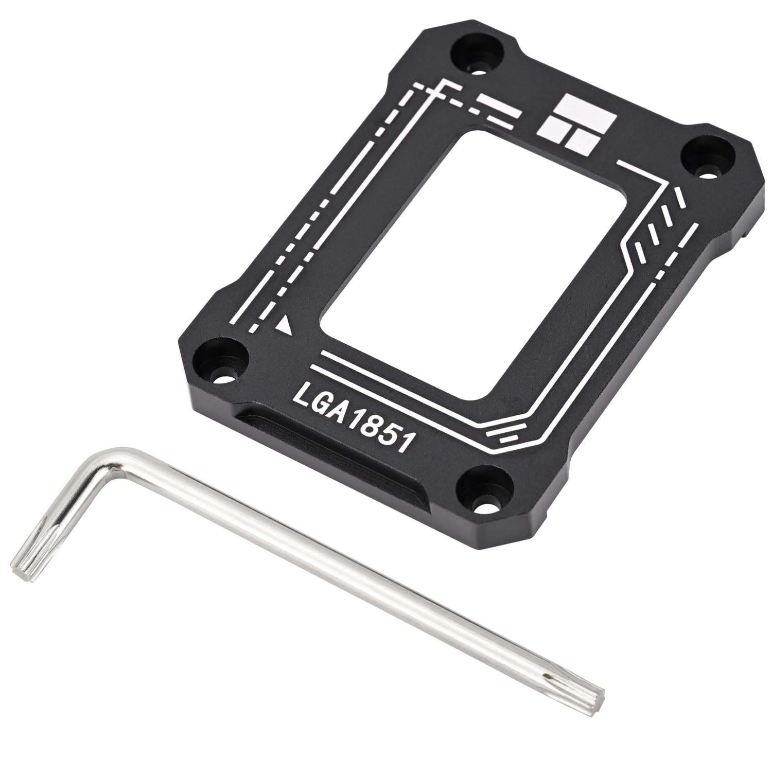 قاب اتصال CPU LGA 1851 برای کیت بازسازی LGA1851، قاب اتصال 1851 اینتل نسل 15 ضد خم شکستگی