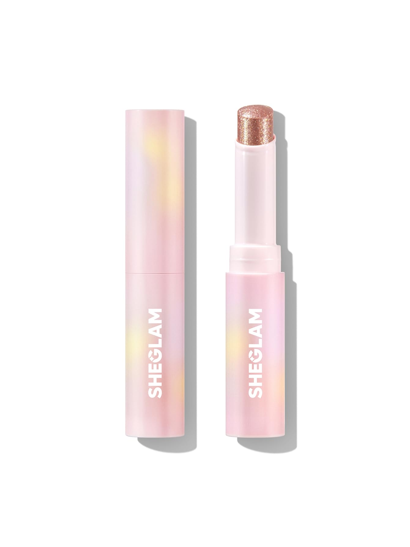 استیک سایه چشم جلی کریستالی SHEGLAM آیلاینر مدادی روشن کننده با برس راحت برای مخلوط کردن ماندگاری بلند سایه چشم درخشان - آورا بلیتز