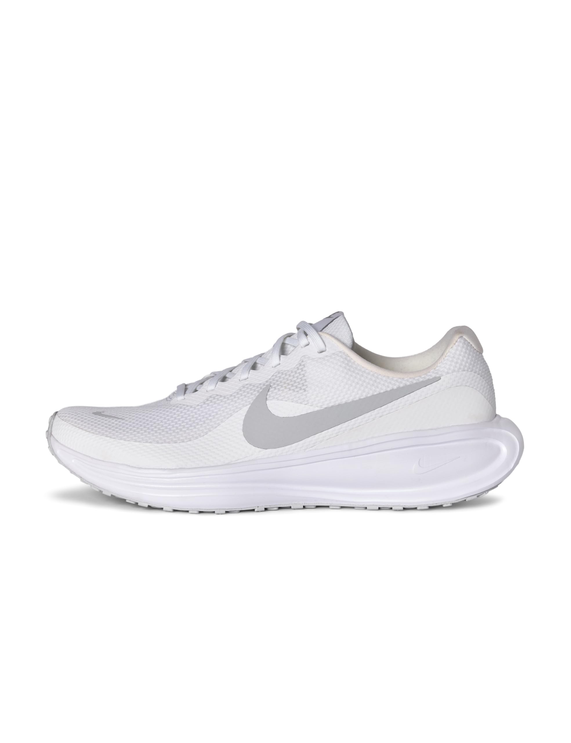 کفش‌های بندچال مردانه Nike Revolution 8 سایز 43 اروپا رنگ سفید/پلاتین خالص