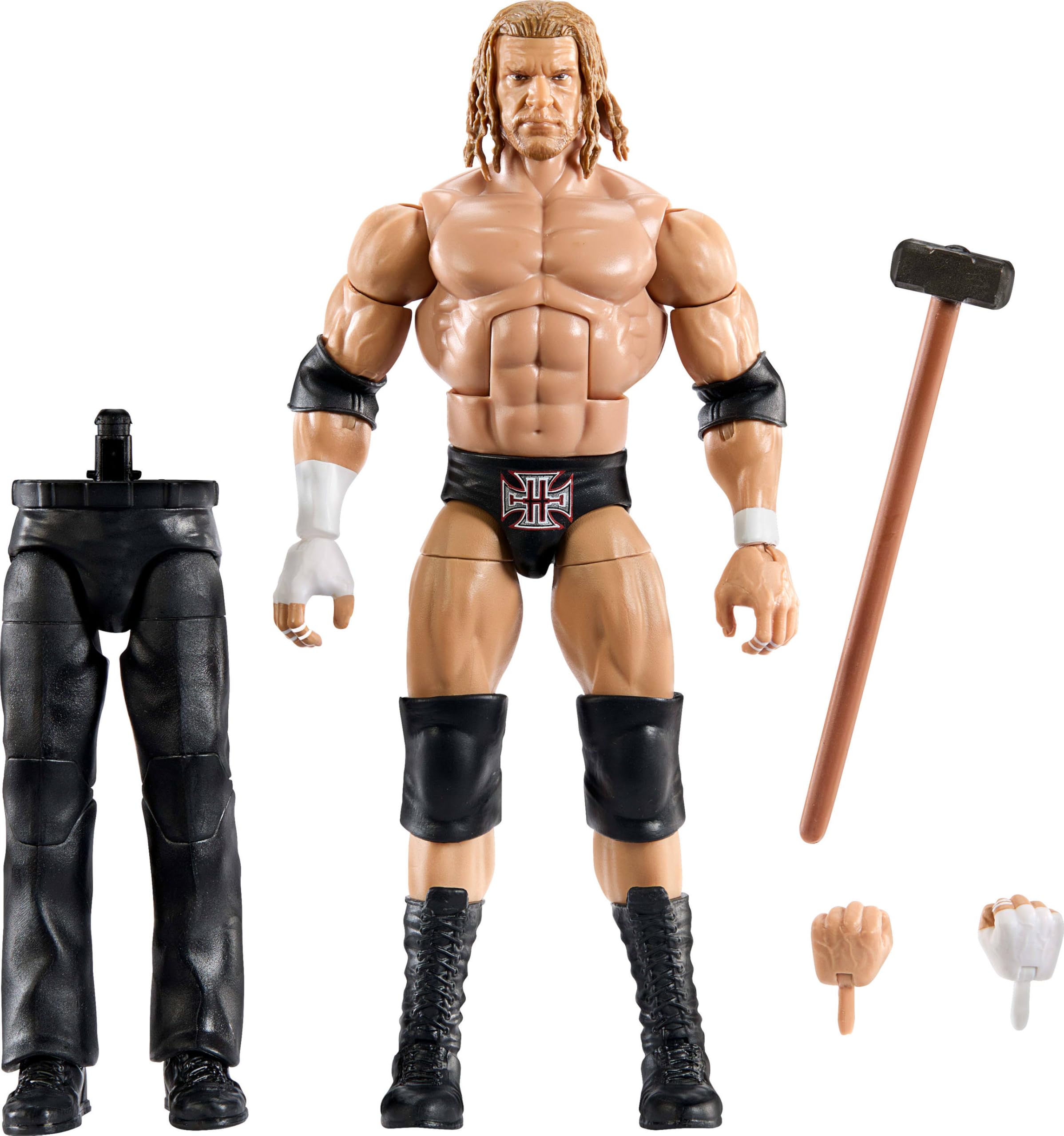 مجموعه بزرگسالان اکشن فیگور WWE Elite از مارک Mattel و لوازم جانبی، مجموعه Triple H Premium Live Event Set برای SummerSlam با قطعات Build-A-Figure ویلیام ریگال