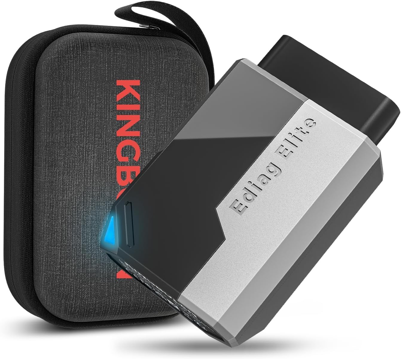 دستگاه تشخیصی بلوتوثی KINGBOLEN EDIAG ELITE OBD2، آداپتور بلوتوث، سیستم‌های کامل، خواننده کدهای OBD2، کدگذاری دو طرفه، ۱۵ عملیات تنظیم مجدد. برای دستگاه‌های iOS و اندروید
