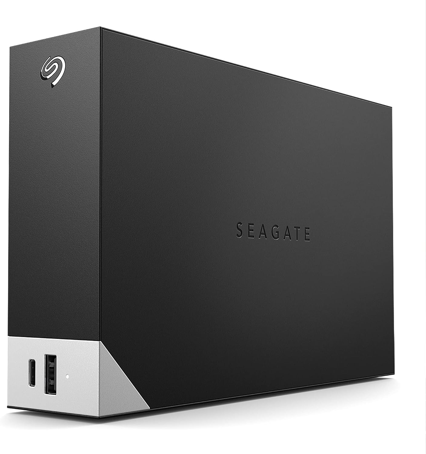 Seagate One Touch Hub 16TB، هارد اکسترنال درایو دسکتاپ، پورت USB-C و USB 3.0، برای کامپیوتر دسکتاپ، ایستگاه کاری، لپتاپ و مک، طرح پشتیبان گیری 6 ماهه از DropBox و 6 ماهه عکس های Mylio (STLC16000402)