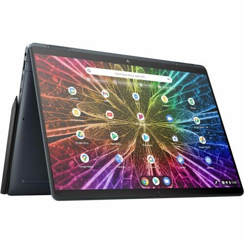 لپ‌تاپ قابل تبدیل لمسی 2 در 1 HP Elite Dragonfly 13.5 اینچ - 2K - پردازنده اینتل Core i5 نسل 12 i5-1245U - فناوری vPro - 8 گیگابایت - 256 گیگابایت حافظه جامد SSD - صفحه کلید انگلیسی - رنگ آبی سنگی - تراشه اینتل - 2256 ×