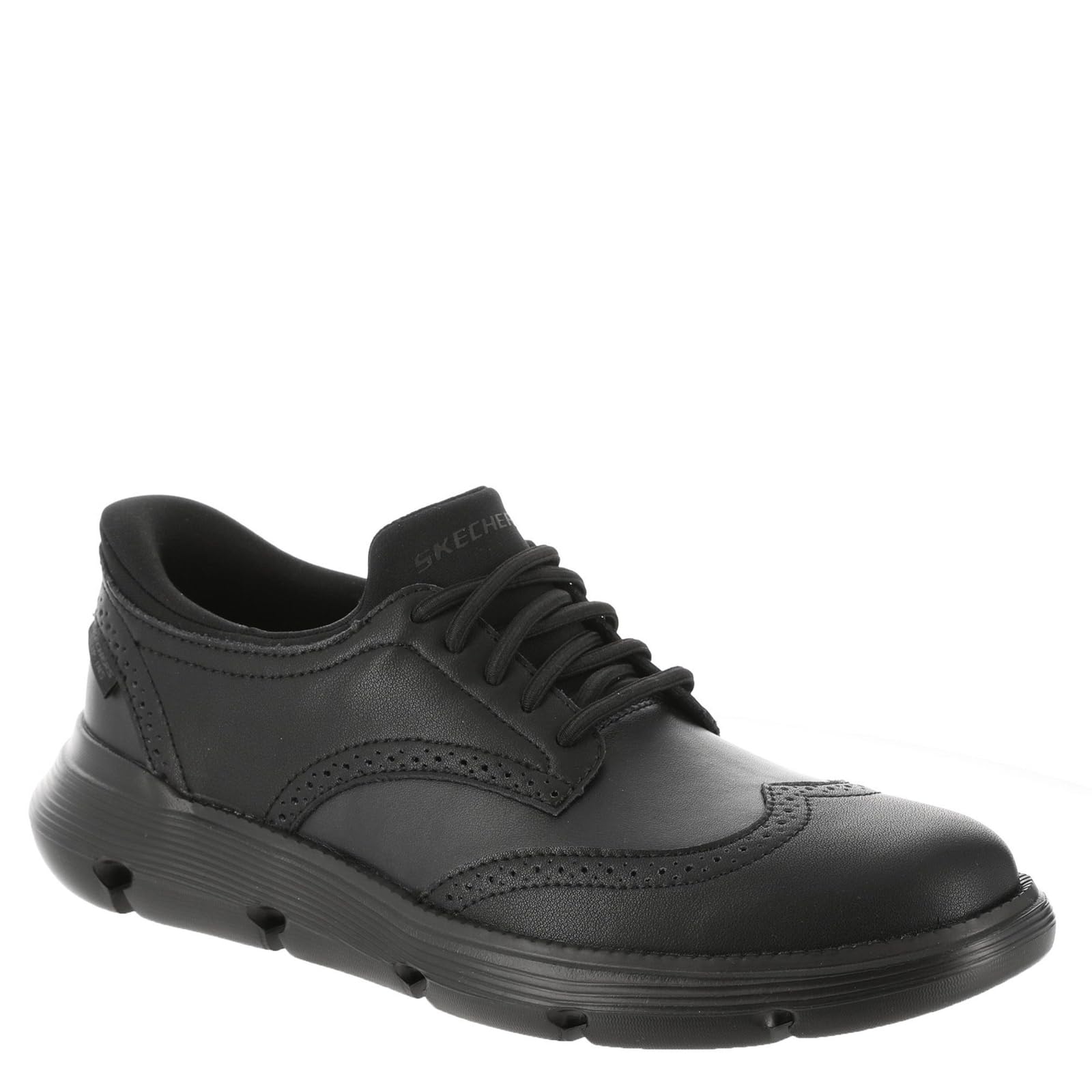 کفش مردانه Skechers مدل GARZA، رنگ: مشکی مشکی، سایز 44