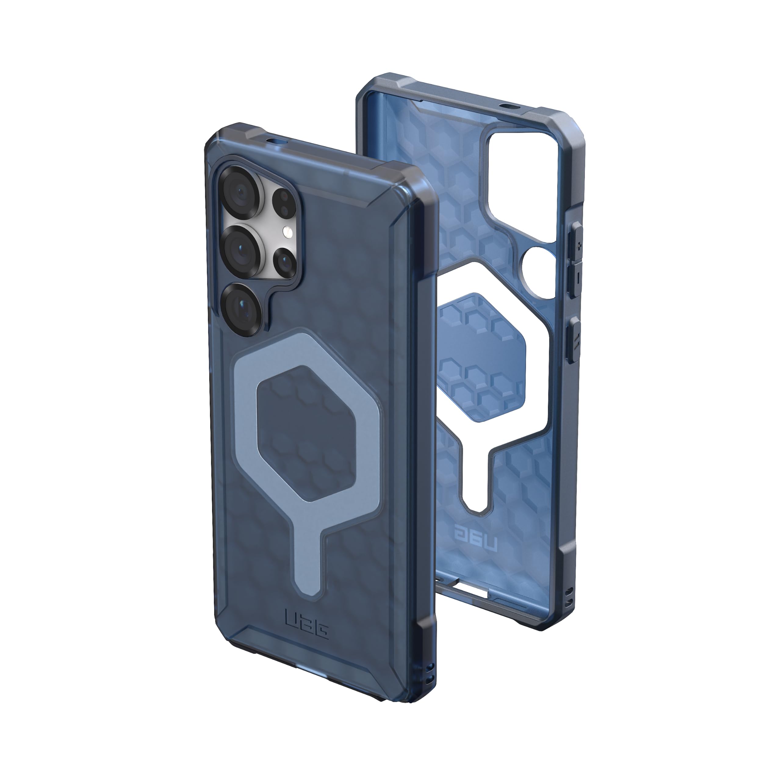 کاور محافظ Urban Armor Gear UAG Essential برای گوشی سامسونگ Galaxy S25 ULTRA [قابلیت MagSafe] - تست شده برای سقوط 15 فوتی - ابری آبی