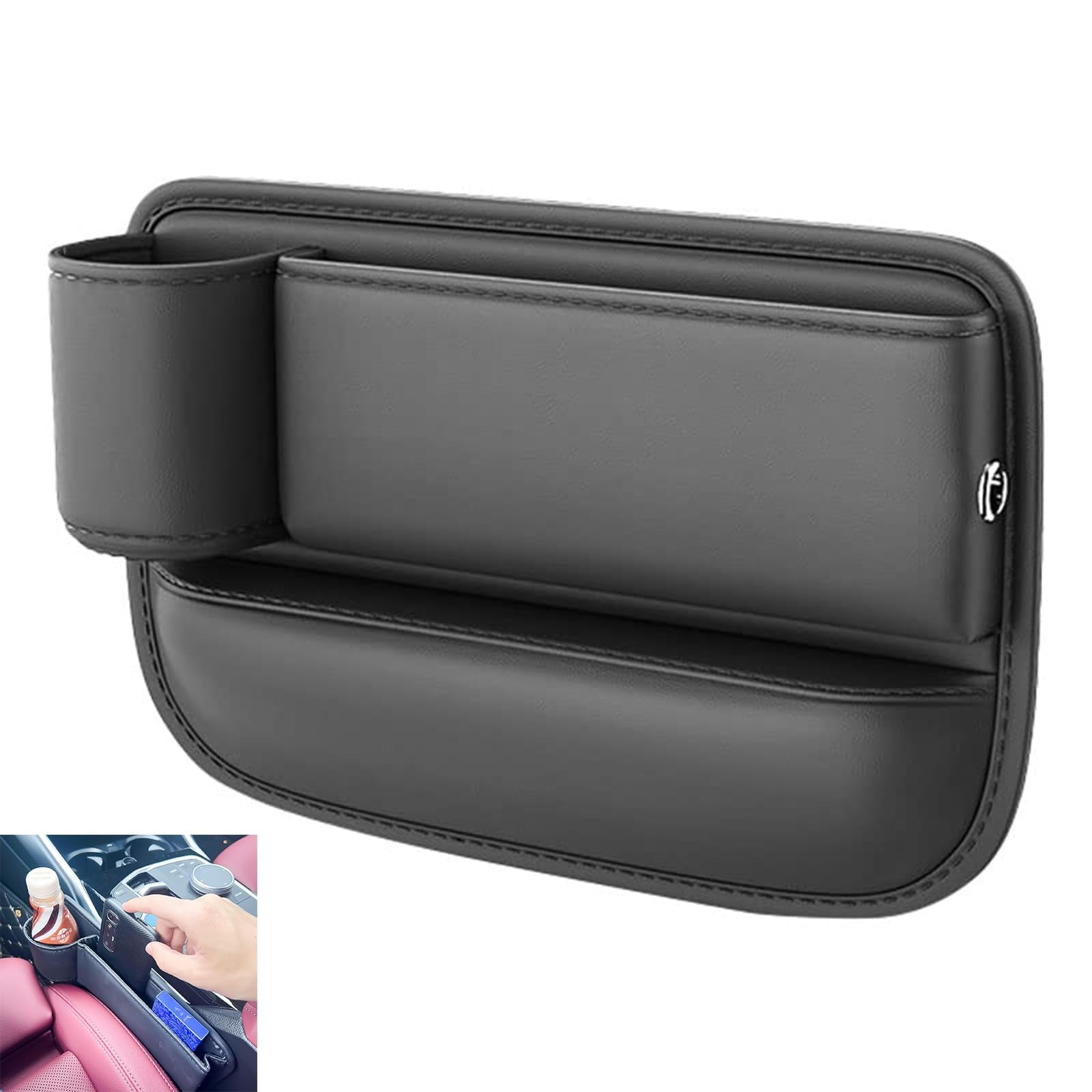 آپوتو Mini Cooper Organizer، پر کردن مقره صندلی خودرو، مشکی