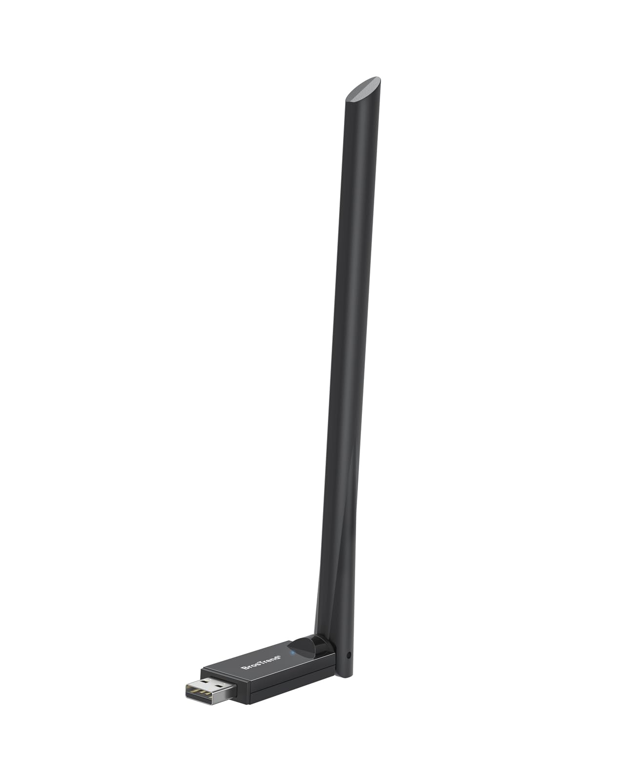BrosTrend AX900 دانگل WiFi USB با برد بلند، دانگل Wi-Fi 6 دو بانده 5GHz با سرعت 600Mbps + 2.4GHz با سرعت 286Mbps، آداپتور WiFi USB برای کامپیوتر با آنتن 6dBi که از ویندوز 11/10/7 پشتیبانی می کند، آداپتور بی‌سیم با گین بالا USB2.0