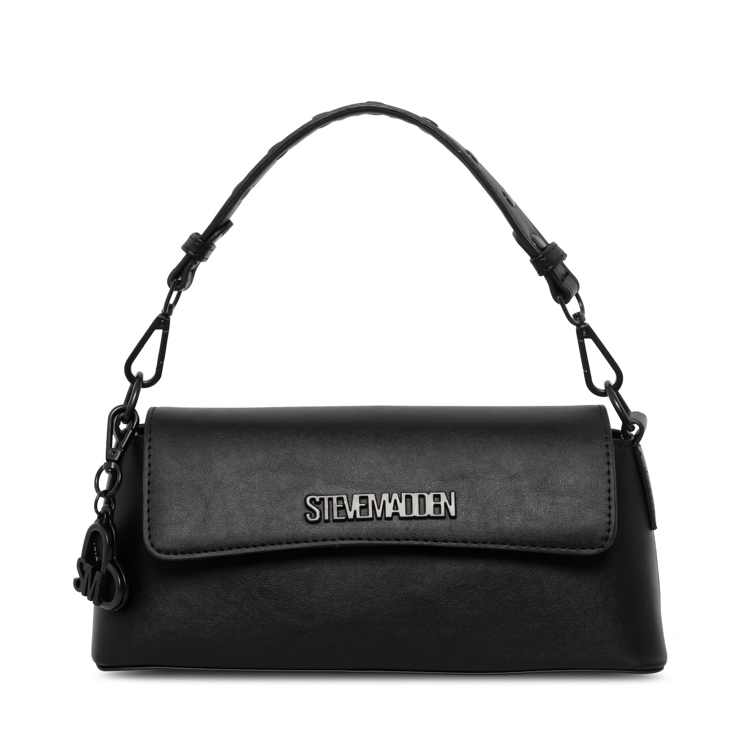 کیف شانه ای Steve Madden Bfloral Flap دخترانه استیو مدن - رنگ مشکی
