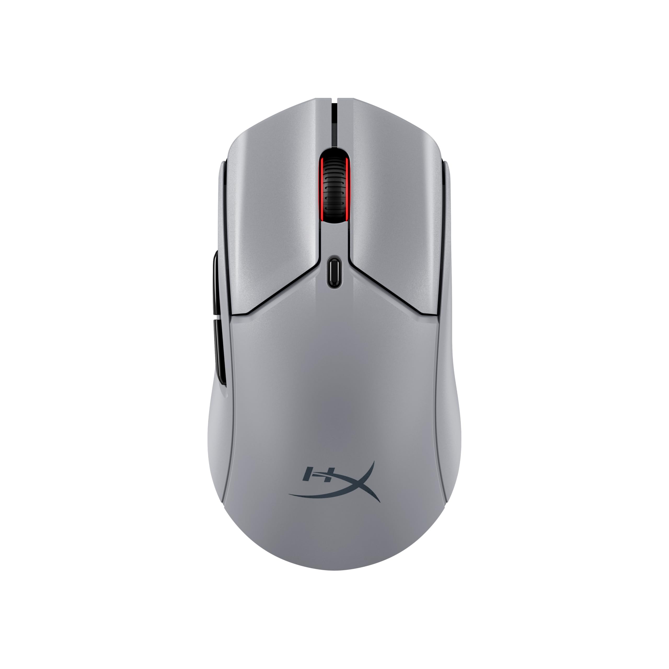 موشواره بازی بی‌سیم HyperX Pulsefire Haste 2 Pro 4K برای کامپیوتر، فرکانس نمونه‌برداری 4k، باتری قابل‌شارژ با طول عمر 90 ساعت، سبک با وزن 61 گرم، سنسور 26K، فرکانس 2.4 گیگاهرتز، بلوتوث، رنگ خاکستری سربی
