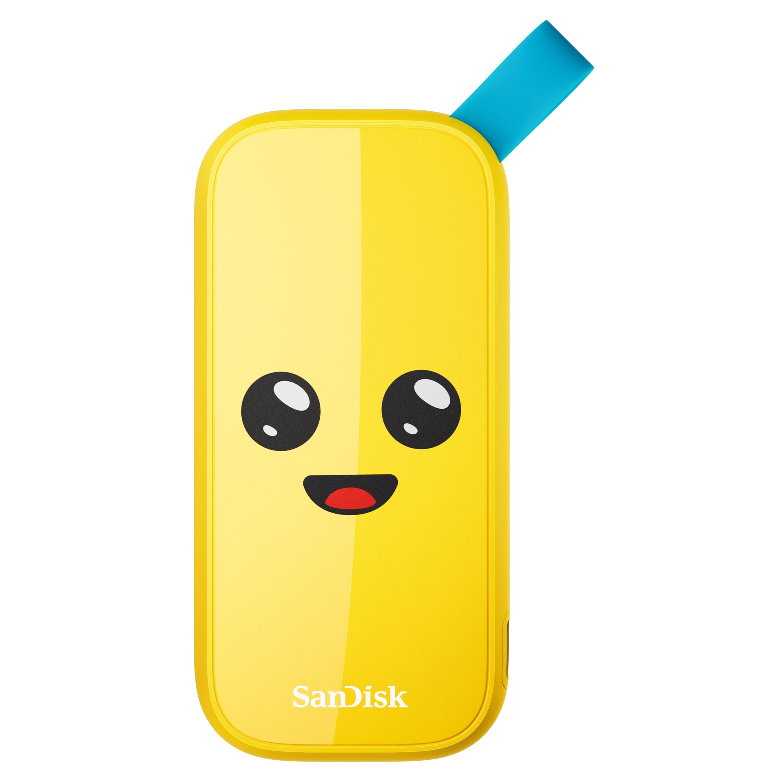 SanDisk 1TB فلش‌حافظه قابل‌حمل Fortnite، نسخه Peely - تا 800 مگابایت بر ثانیه، USB-C، USB 3.2 نسل 2، محافظت در برابر سقوط - SDSSDE30-1T00-G25F 1TB Fortnite - نسخه Peely