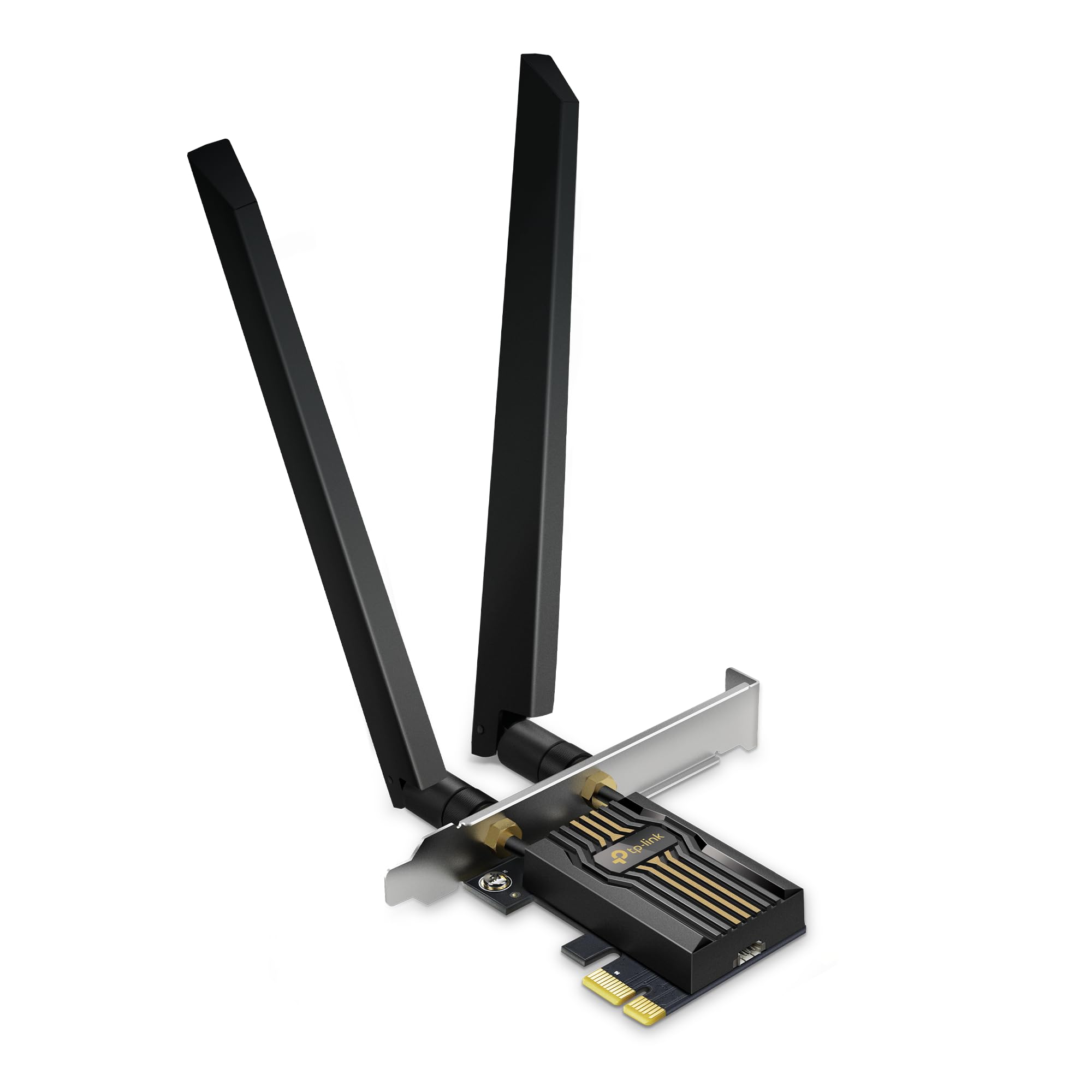 کارت WiFi PCIe TP-Link 7 BE9300 Archer TBE552E| کارت شبکه سه باندی برای کامپیوتر رومیزی| بلوتوث 5.4| آنتن با گین بالا| MLO، WPA3| پشتیبانی از مادربرد‌های AMD/اینتل| سازگاری با ویندوز 10 ندارد