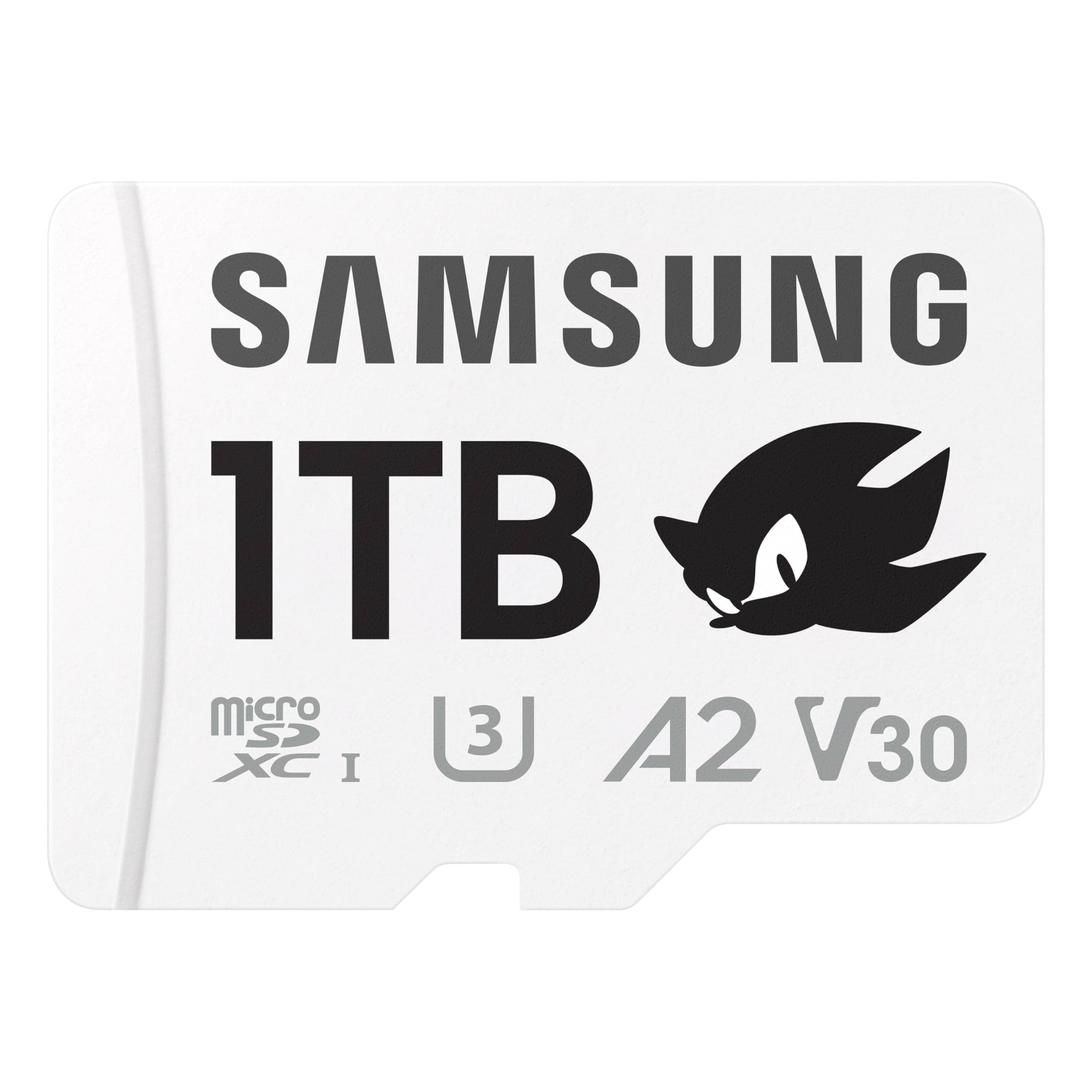 سامسونگ PRO Plus Sonic The Hedgehog + آداپتور، 1TB میکرو اس‌دی ایکس‌سی، تا 180 مگابایت بر ثانیه، Full HD و 4K UHD، UHS-I، C10، U3، V30، A2، برای نینتندو سوییچ، استیم دک، گوپرو، پهپاد DJI، تبلت‌ها (MB-MD1T0SA/LC1) Sonic PRO Plus - تا 180 مگابایت بر ثانیه 1TB