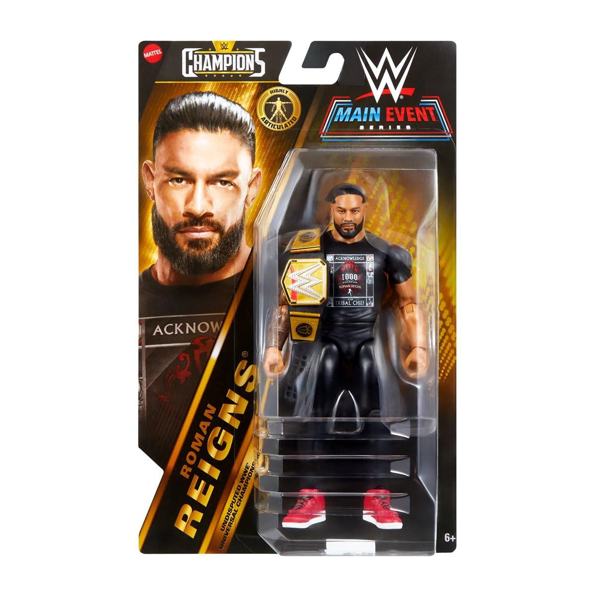 عنوان: عنوان قهرمانان WWE 2025، موج 4: فیگور اکشن رومن رینز به عنوان رخداد اصلی