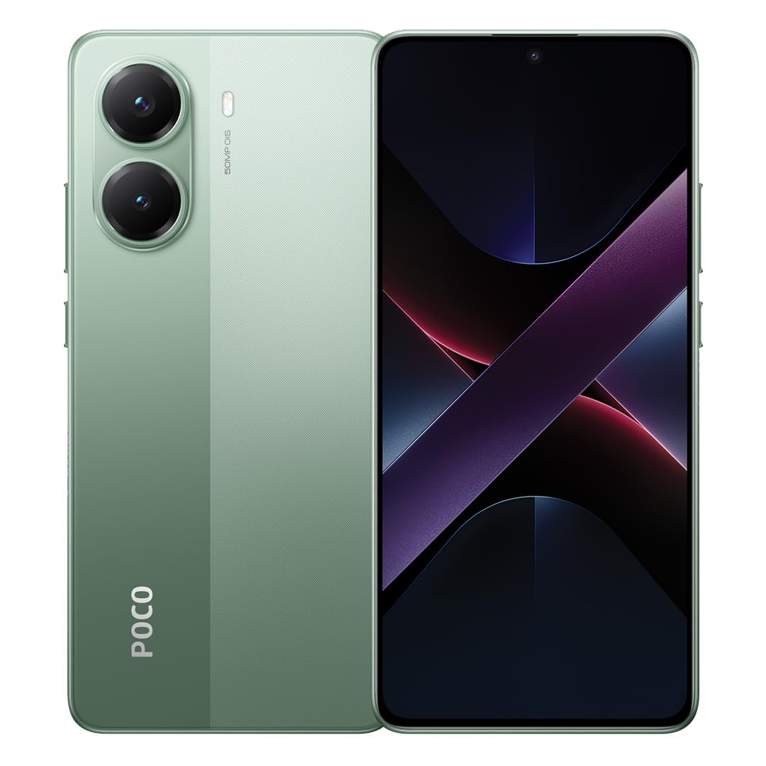 POCO X7 Pro سبز ۱۲ گیگابایت رم ۵۱۲ گیگابایت موبایل ۵ جی | مدیاتک دیمنستی ۸۴۰۰-الترا | نمایشگر AMOLED ۱٫۵K ۱۲۰ هرتز منحنی | دوربین اصلی ۵۰ مگاپیکسل با OIS | IP68 | باتری ۵۱۱۰ میلی آمپر با Hypercharge ۹۰ وات