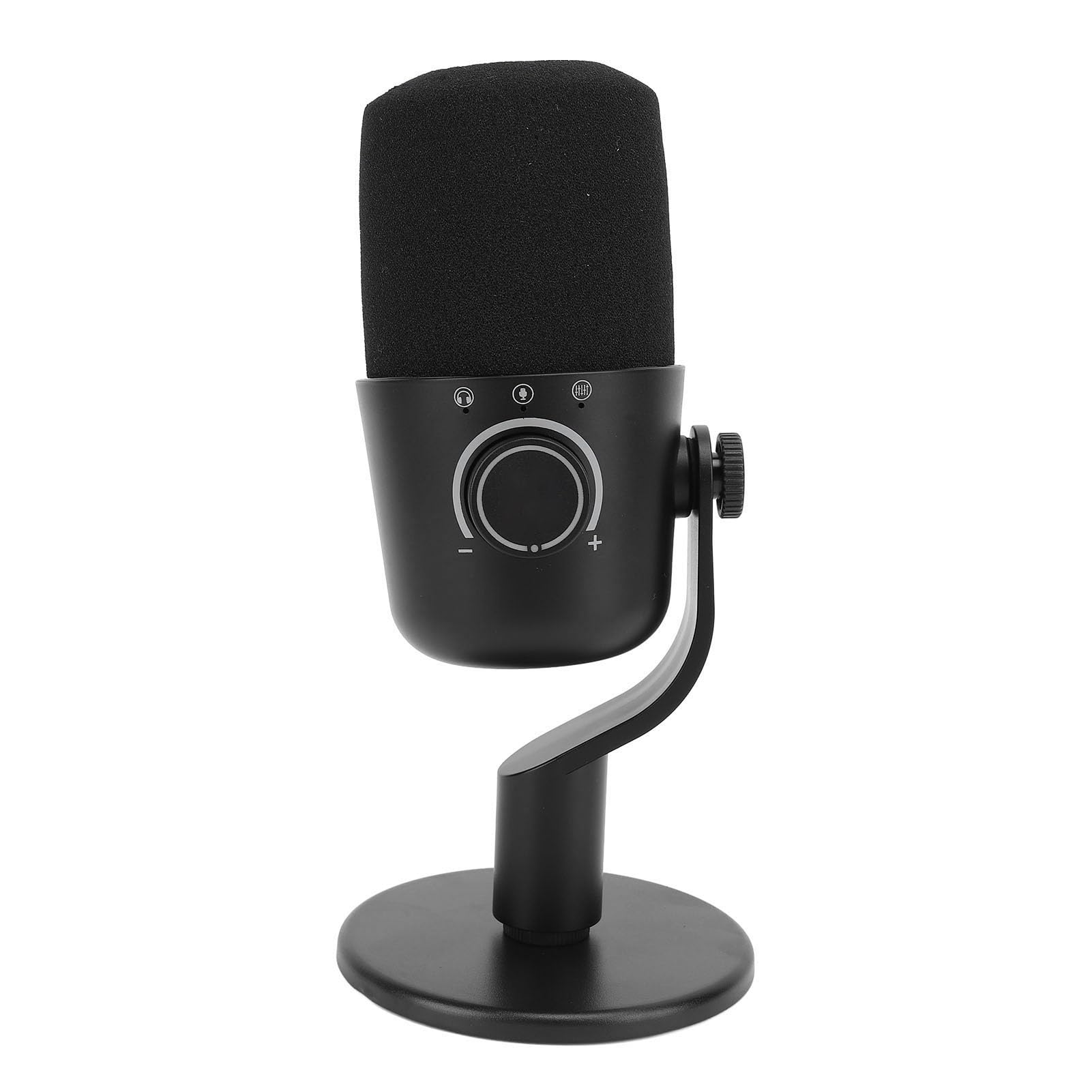 میکروفون کاندنسر USB با نورهای دینامیک، صدای بسیار واضح برای بازی های رایانه ای با تراشه HIFI - اثرات نورپردازی دینامیک، کنترل آسان ولوم، تنظیم نور محیطی