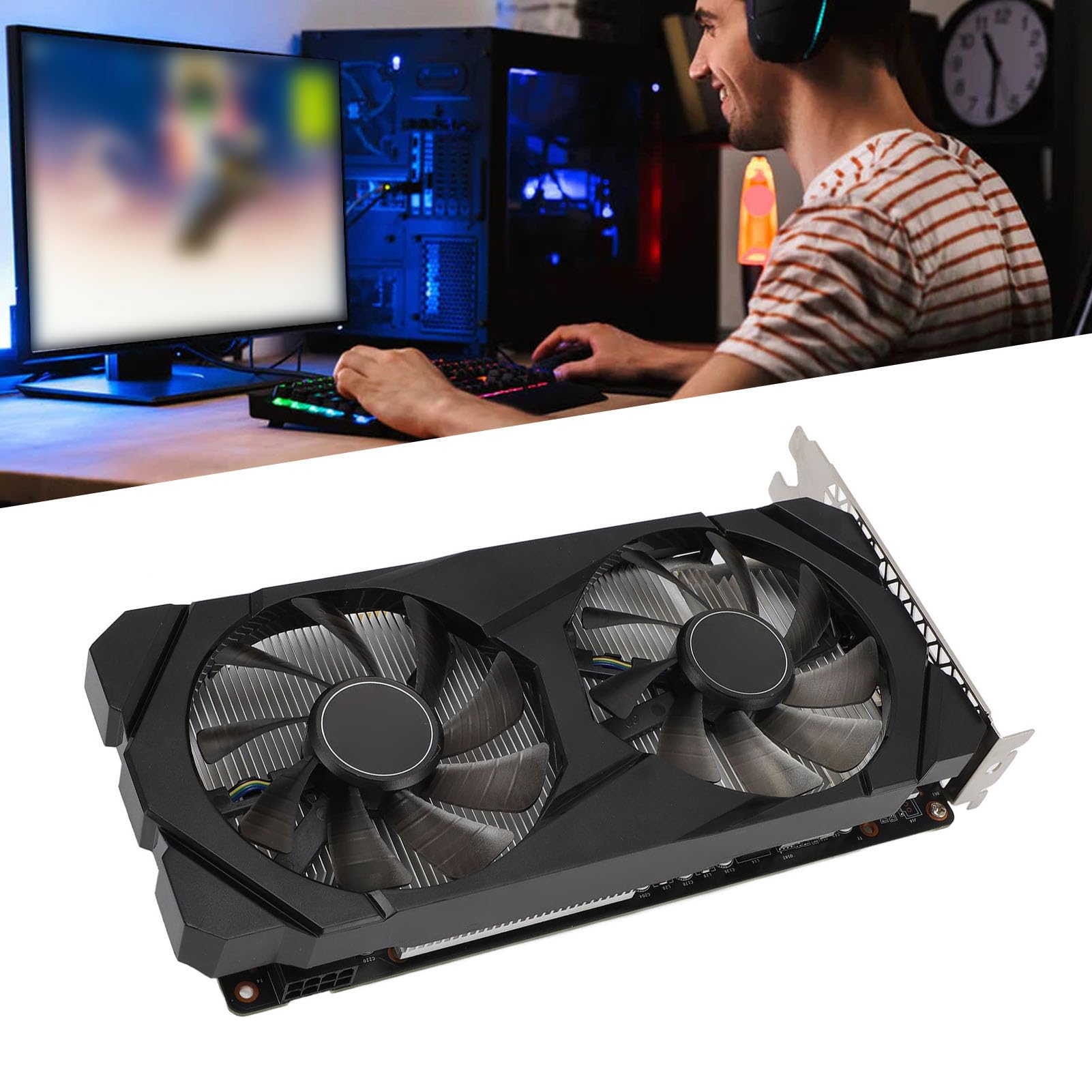 کارت گرافیک بازی 1660 Super، حافظه 6 گیگابایتی GDDR6 با عرض 192 بیت، پشتیبانی از 3 خروجی صفحه نمایش، بازی و سرگرمی پایدارتر، فرکانس هسته 1785 مگاهرتز، فرکانس حافظه 14000 مگاهرتز
