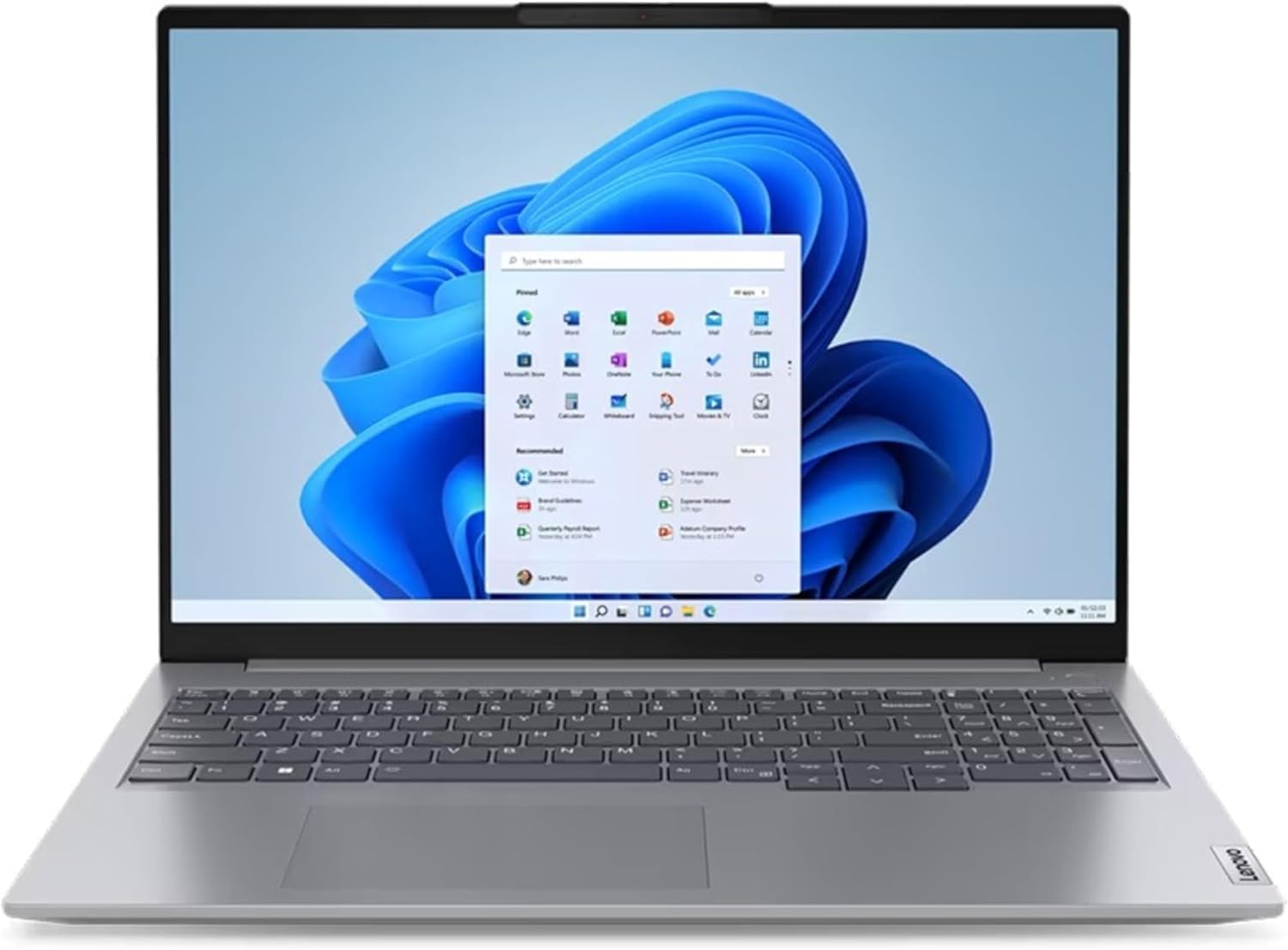 لپ تاپ Lenovo ThinkBook 16 G6 IRL با صفحه نمایش 16 اینچی WUXGA IPS ضدتابش نور - پردازنده Intel Core i7-13700H - گرافیک Intel Iris Xe - اثرانگشت - 32 گیگابایت رم DDR5 - 2 ترابایت حافظه‌ی نوری NVMe - ویندوز 11