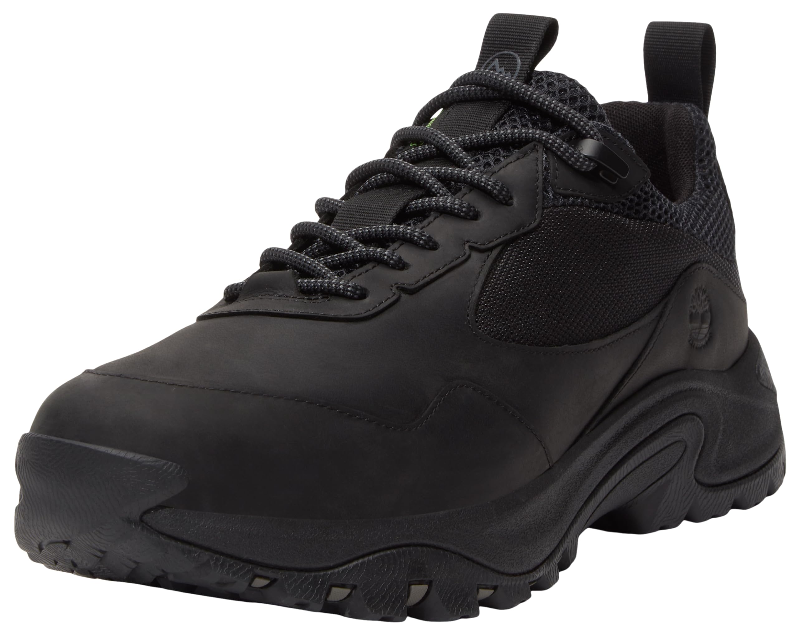 کفش گردشگری Timberland Mt. Maddsen Peak مردانه 43.5 EU ، چرم کامل مشکی با رنگ ورقه مدیم تان