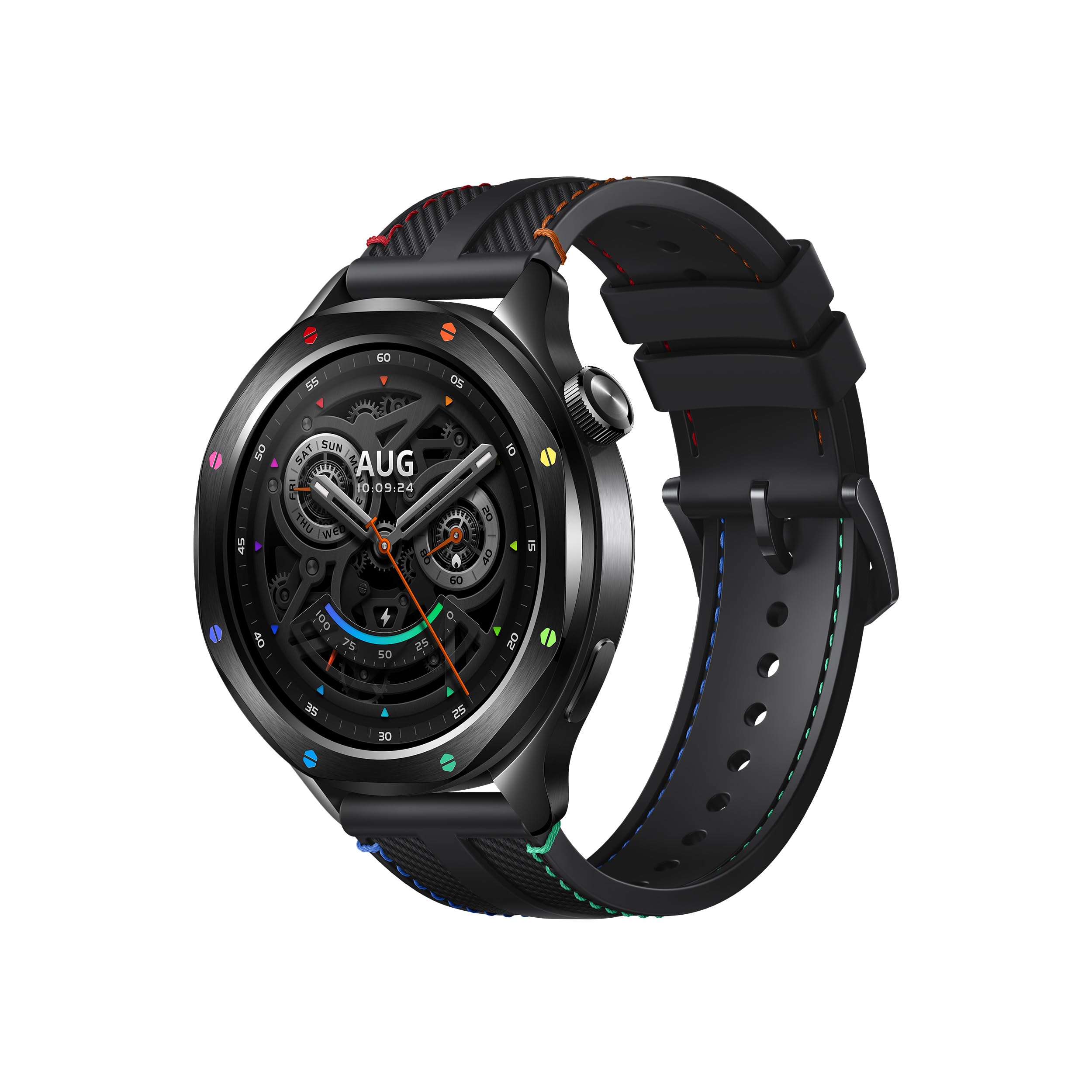 ساعت هوشمند شیائومی واچ اس 4 رینبو |Smartwatch| با صفحه نمایش 1.43 اینچی AMOLED، عمر باتری طولانی، تماس بلوتوث، کاهش نویز، شناسایی پیشرفته سلامت، عمر باتری 15 روز