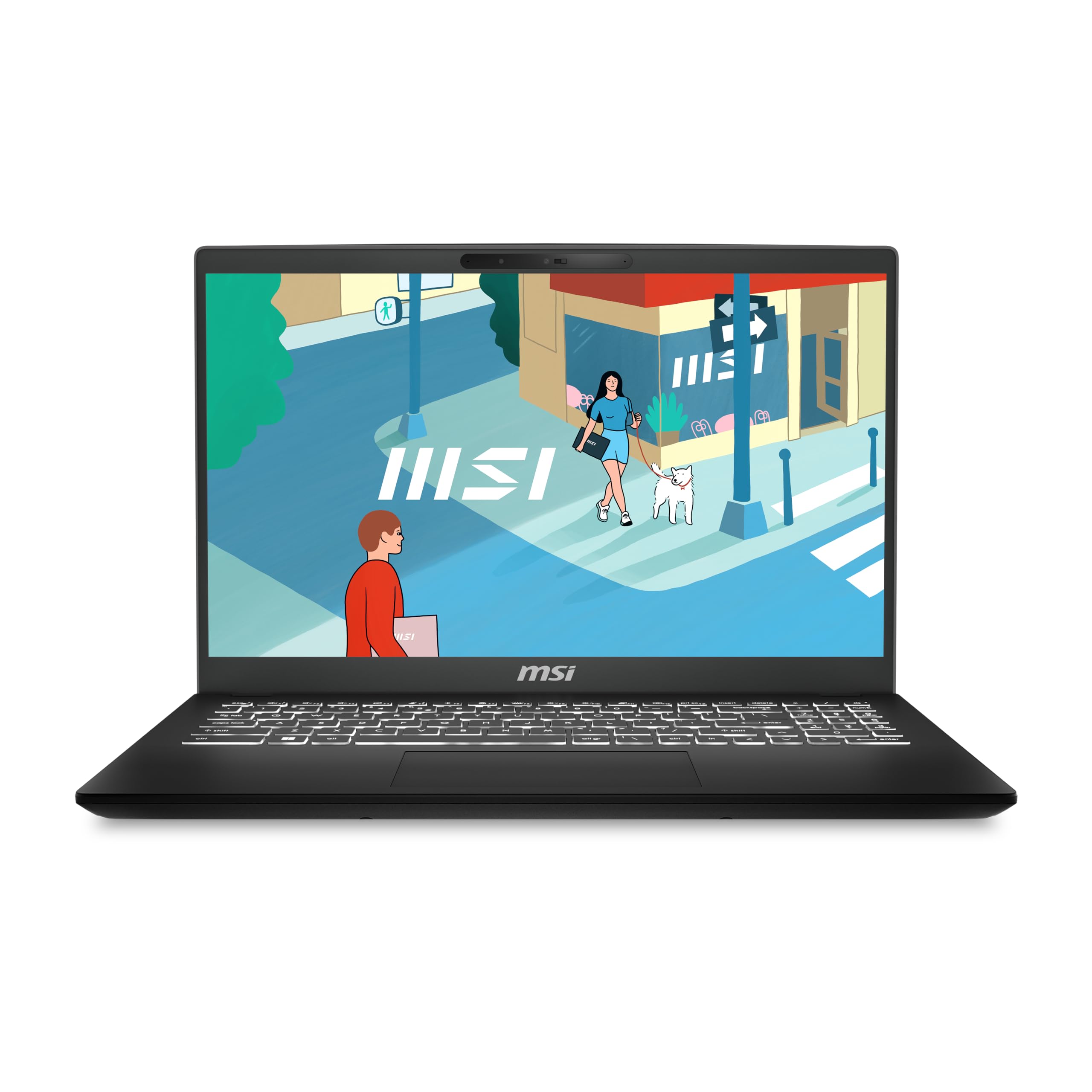 لپ تاپ MSI Modern 15: Intel Core Ultra 9185H (جامعة‌ی-91300H)، 32GB RAM، 1TB SSD، صفحه نمایش لمسی 15.6 اینچ Full HD IPS، صفحه کلید با نور پس زمینه، ویندوز 11 (ارتقا یافته) Intel Ultra 9185H با صفحه نمایش لمسی