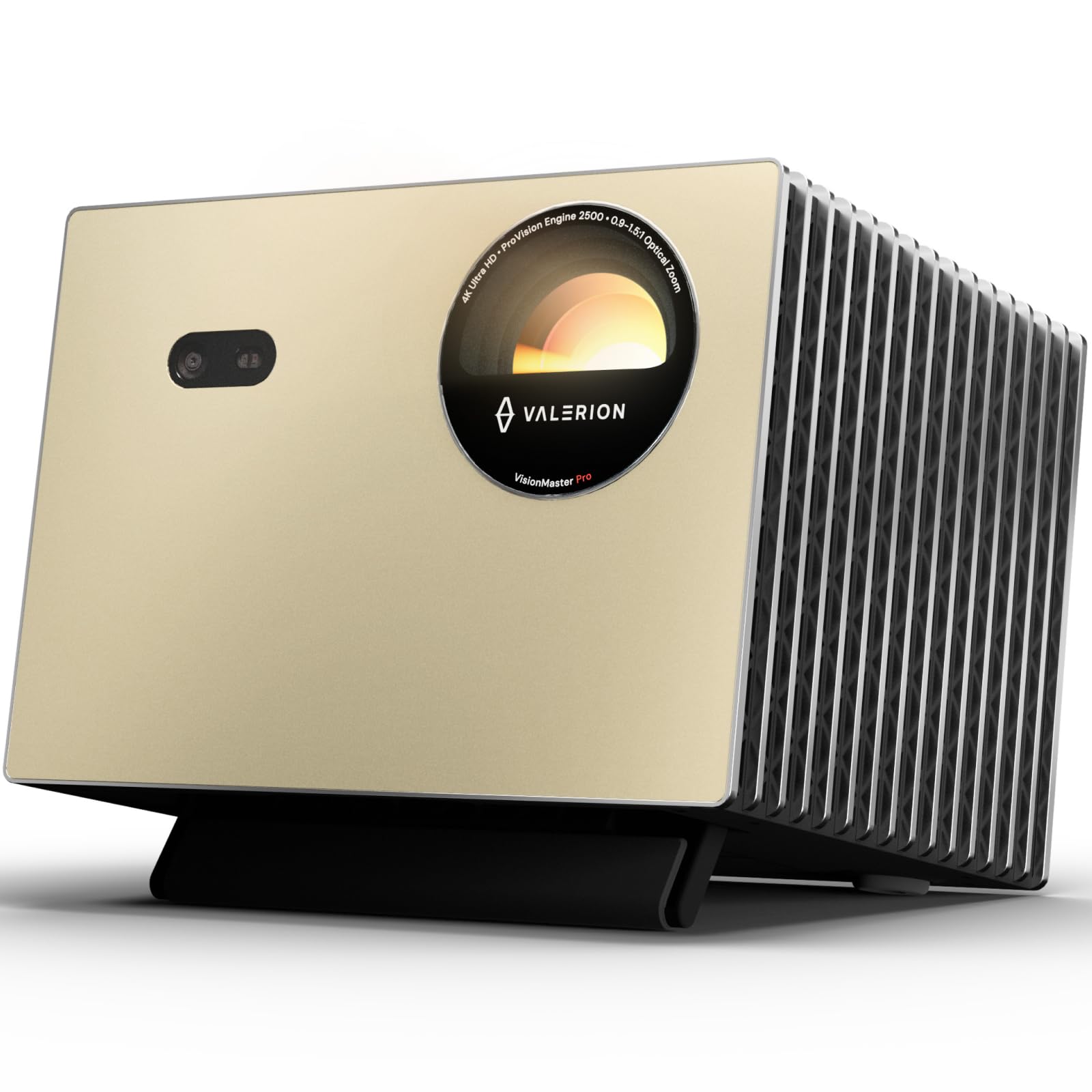 والریون VisionMaster Pro Triple Laser Projector، با کنتراست ۱۵۰۰۰:۱، زوم ۰.۹-۱.۵، قدرت چندکاره ۲X، IMAX، 4K HDR10+، GTV Streaming، بازی بدون تاخیر ۴ms، با کنترل صوتی چند پلتفرم و ۲۵۰۰ لومن ISO.
