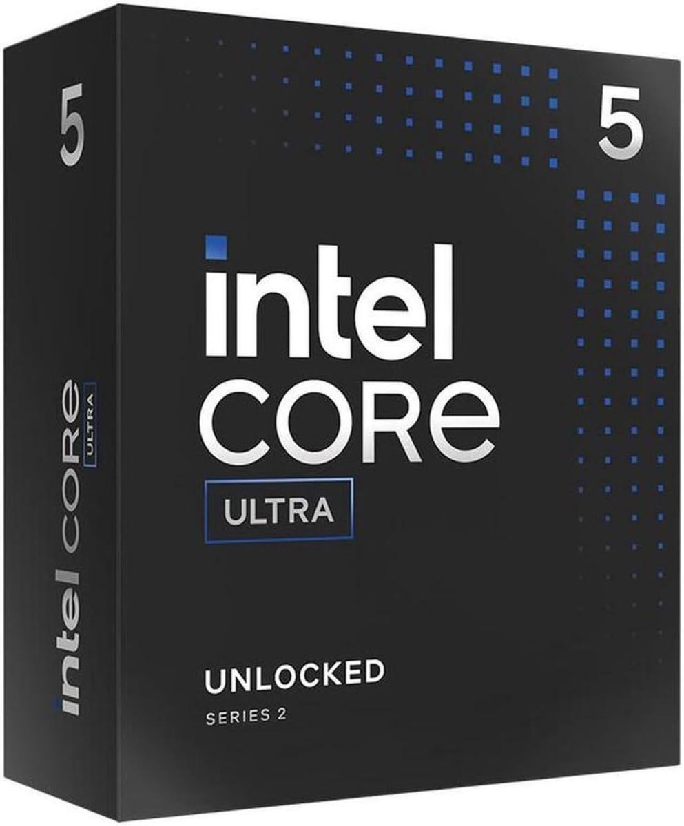 پردازنده میزکار Intel® Core™ Ultra 5 225F با 10 هسته (6 هسته P + 4 هسته E) تا فرکانس 4.9 گیگاهرتز