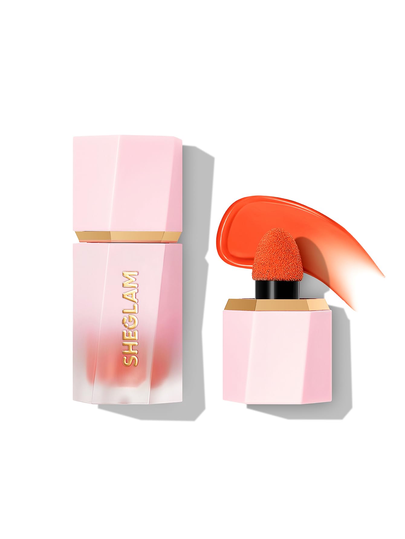 رنگ صورتی مایع Sheglam Color Bloom - پوست نارنجی
