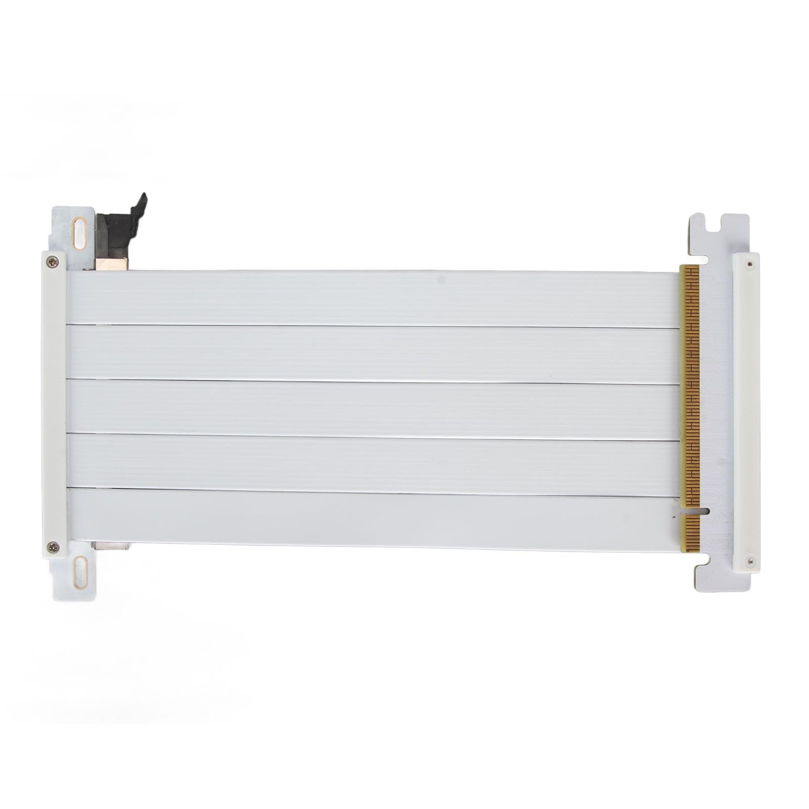 کابل افزایش‌دهنده PCI Express 4.0 X16، دو طرفه با سرعت بالا و 180 درجه معکوس، برای افزایش کارت گرافیک GPU از پورت‌های PCI Express به 7900 XT، 7800 XT، 7700 XT، 7600، 7500 و غیره (30 سانتی‌متر)