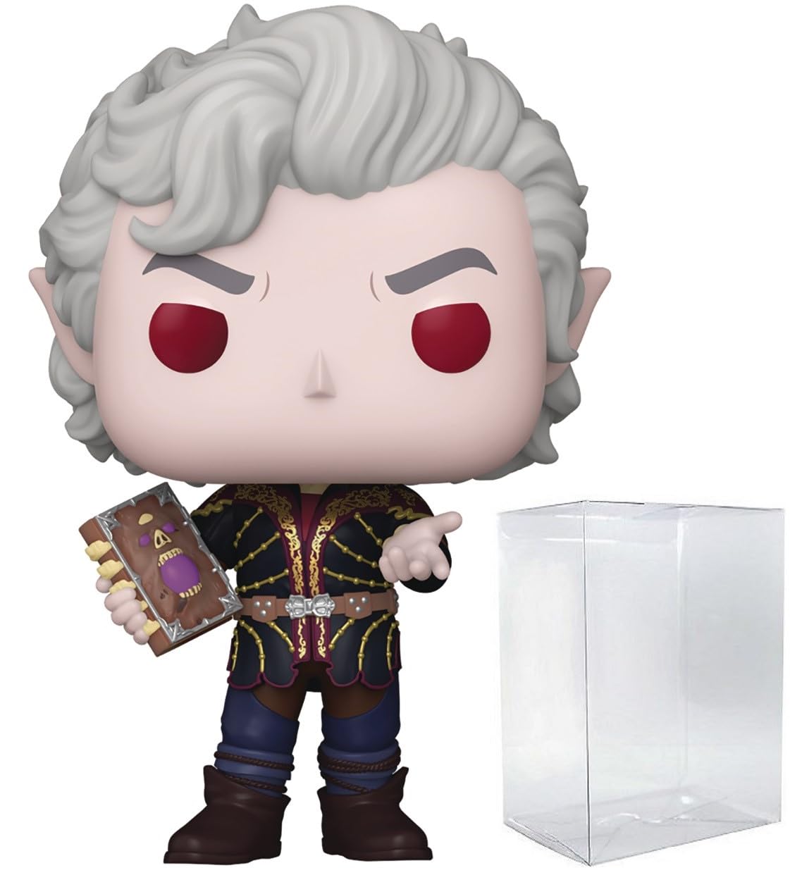 بازی POP: Baldur's Gate - Astarion با انجام سحر و جادوهای نکرومنسری تای نسخه Limited Edition Chase تنکو وینیل فیگور (بسته‌بندی شده با جعبه محافظ مربوطه)، 3.75 اینچ، چند رنگ