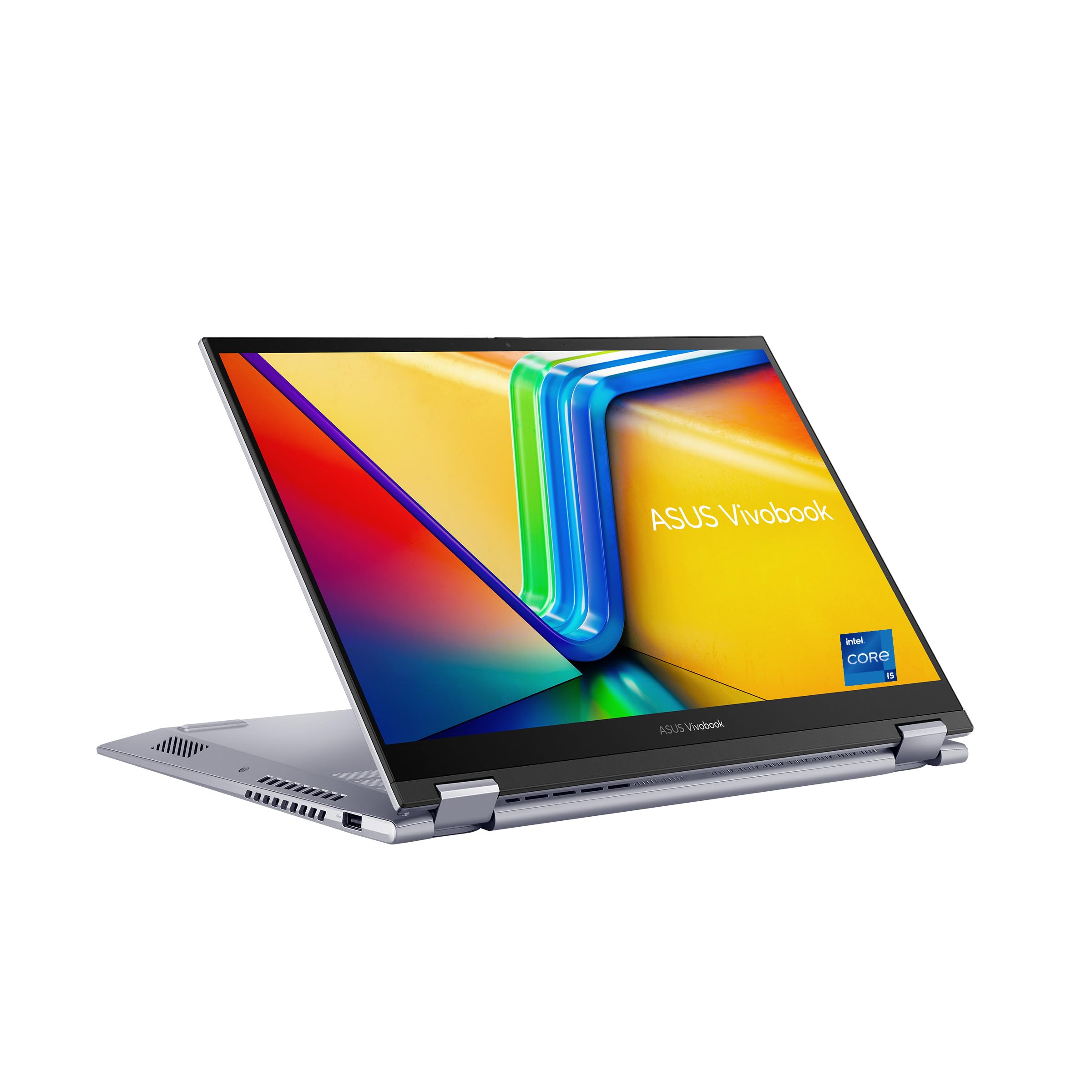 لپ تاپ ASUS Vivobook S 14 Flip TP3402VA-LZ255W با پردازنده Intel Core i5-1335U، 8GB RAM، 512GB SSD، صفحه نمایش لمسی 14 اینچی WUXGA (1920x1200) ویندوز 11 هوم با استیلوس - رنگ نقره ای بازار